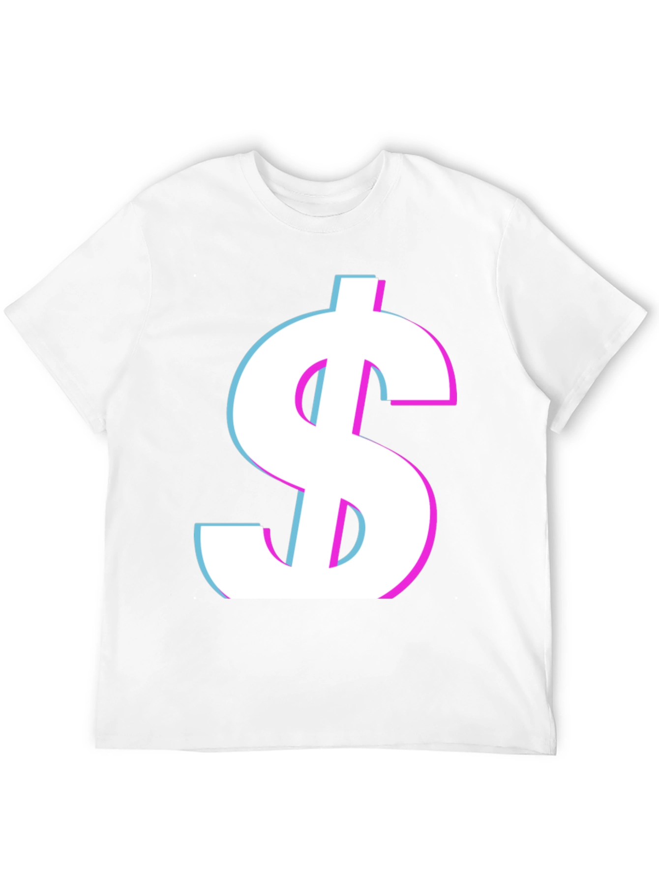 Trendy Dollar Sign Graphic Tee