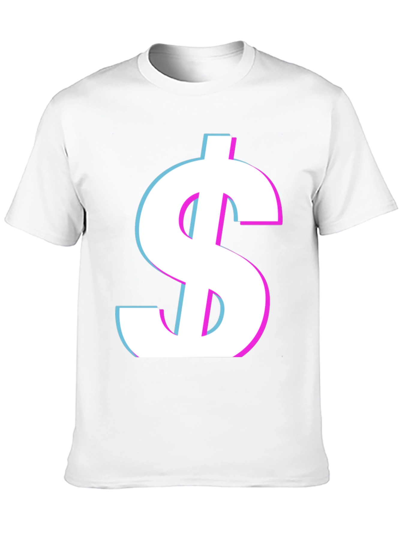 Trendy Dollar Sign Graphic Tee