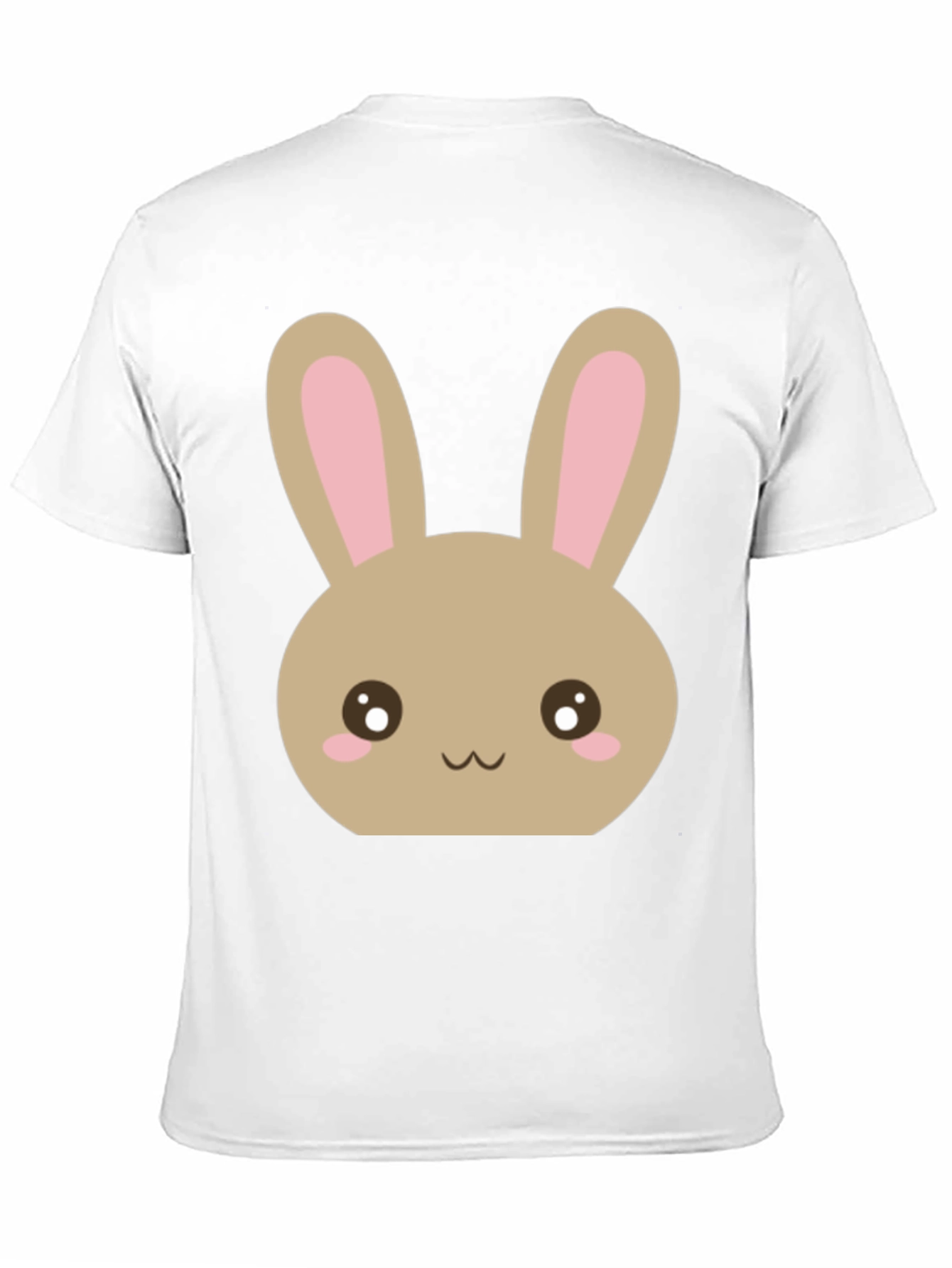 Cute Easter Bunny Black T-Shirt