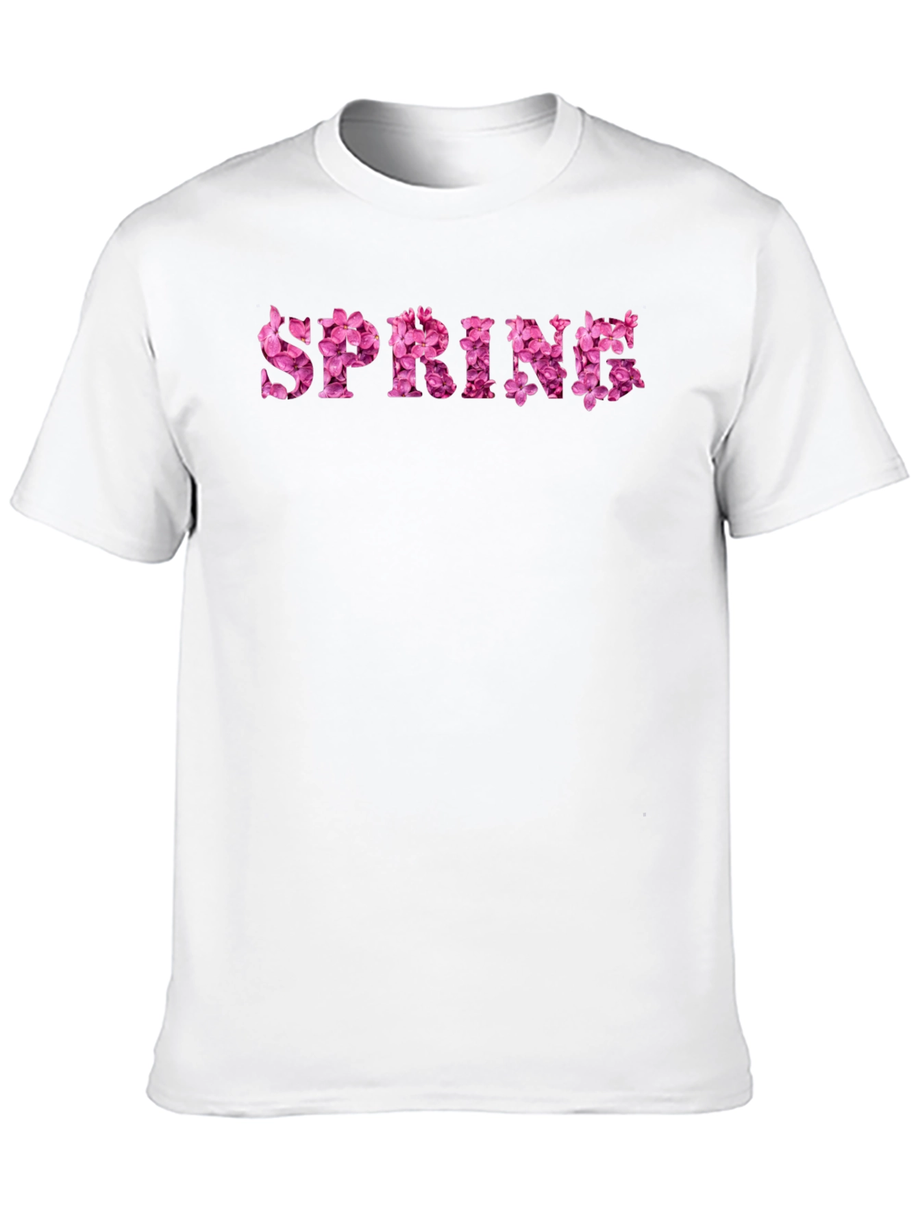 Floral Spring T-Shirt - Black