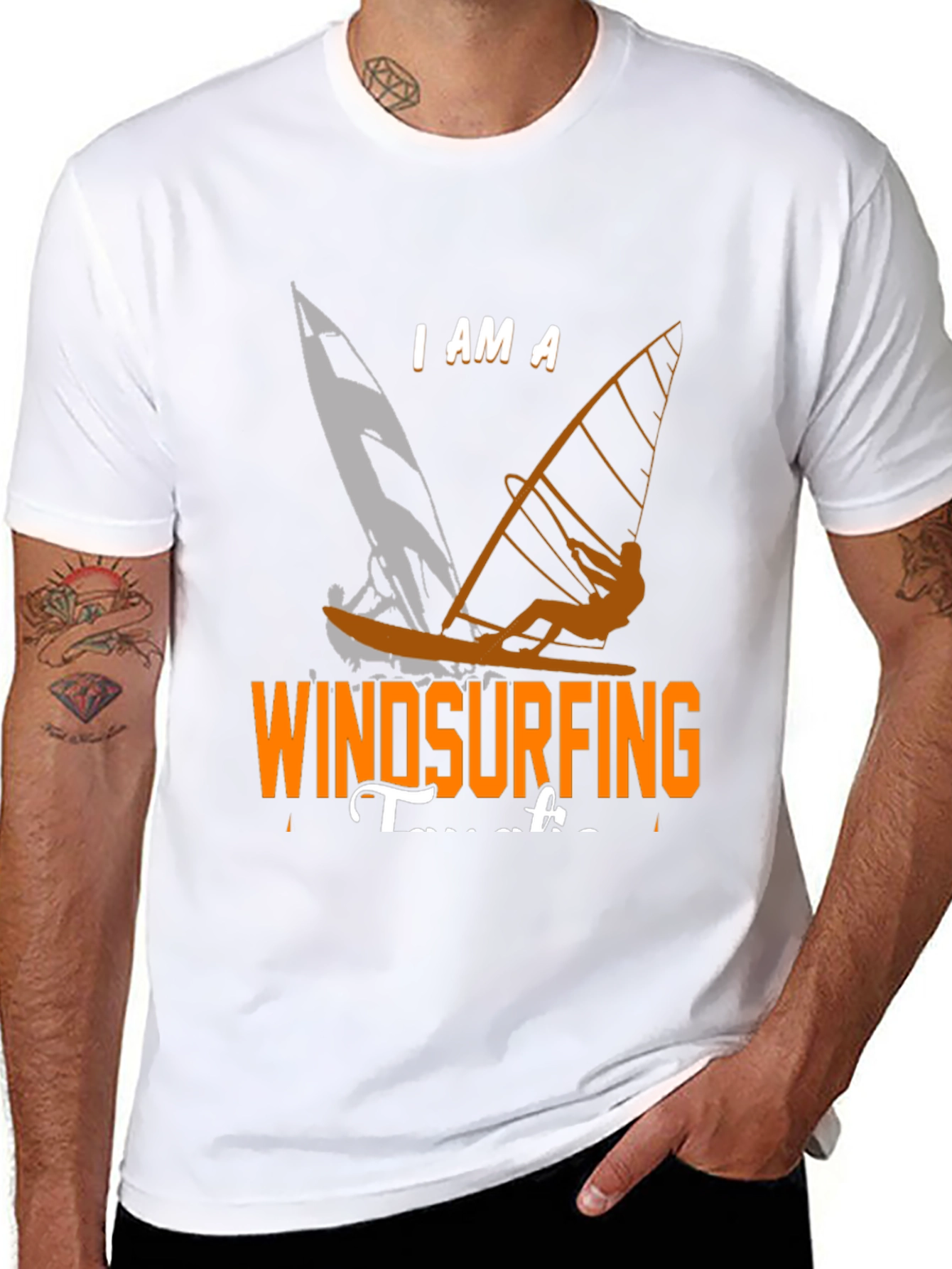 Windsurfing T-Shirt: I Am A Windsurfing Teacher