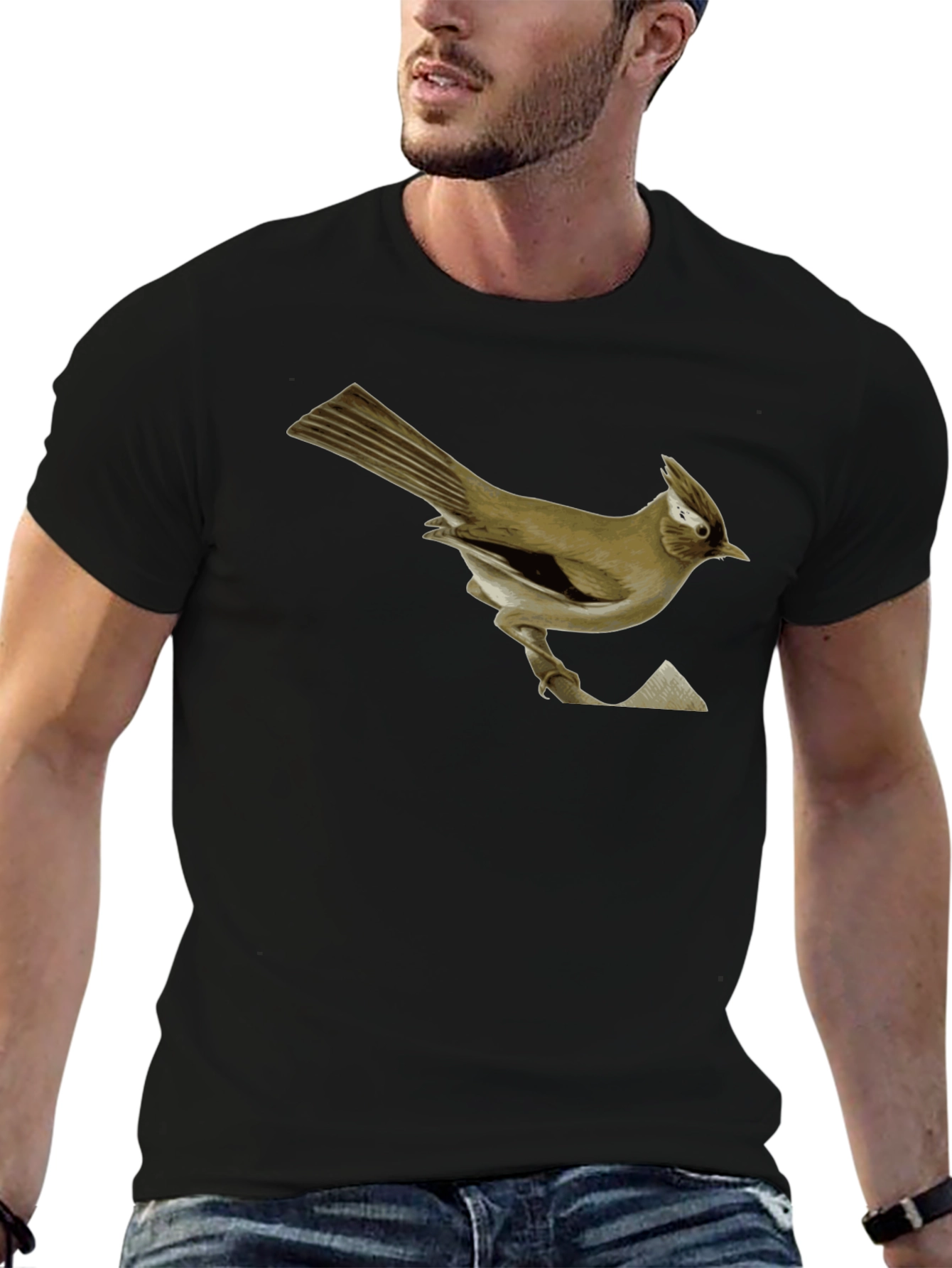 Tufted Titmouse Bird T-Shirt - Nature Inspired Graphic Tee