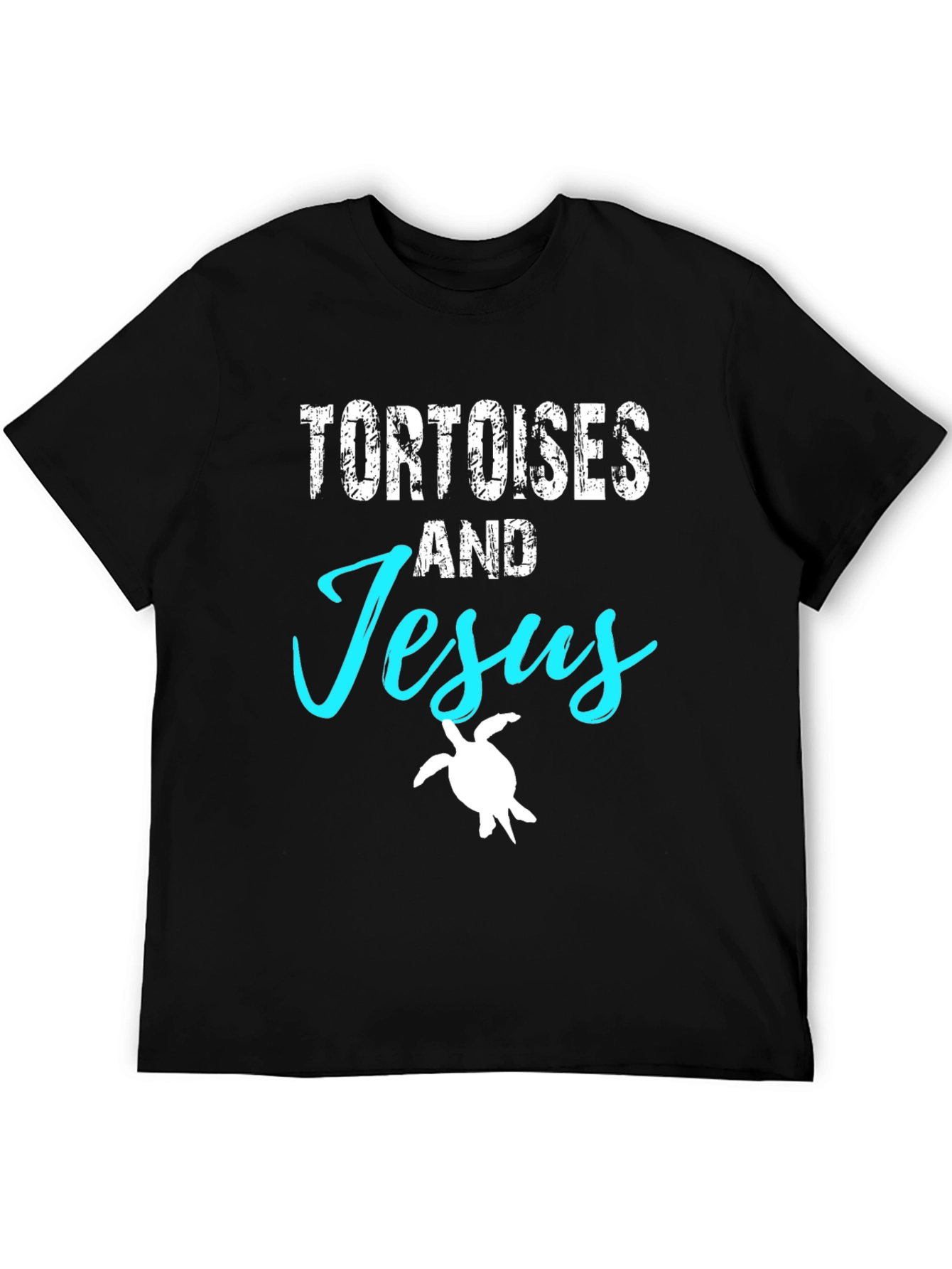 Tortoises and Jesus Graphic T-Shirt