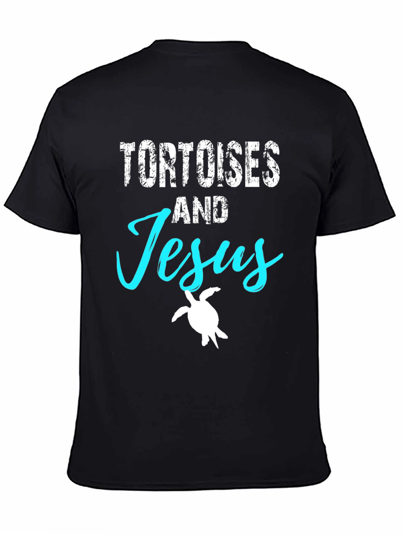 Tortoises and Jesus Graphic T-Shirt