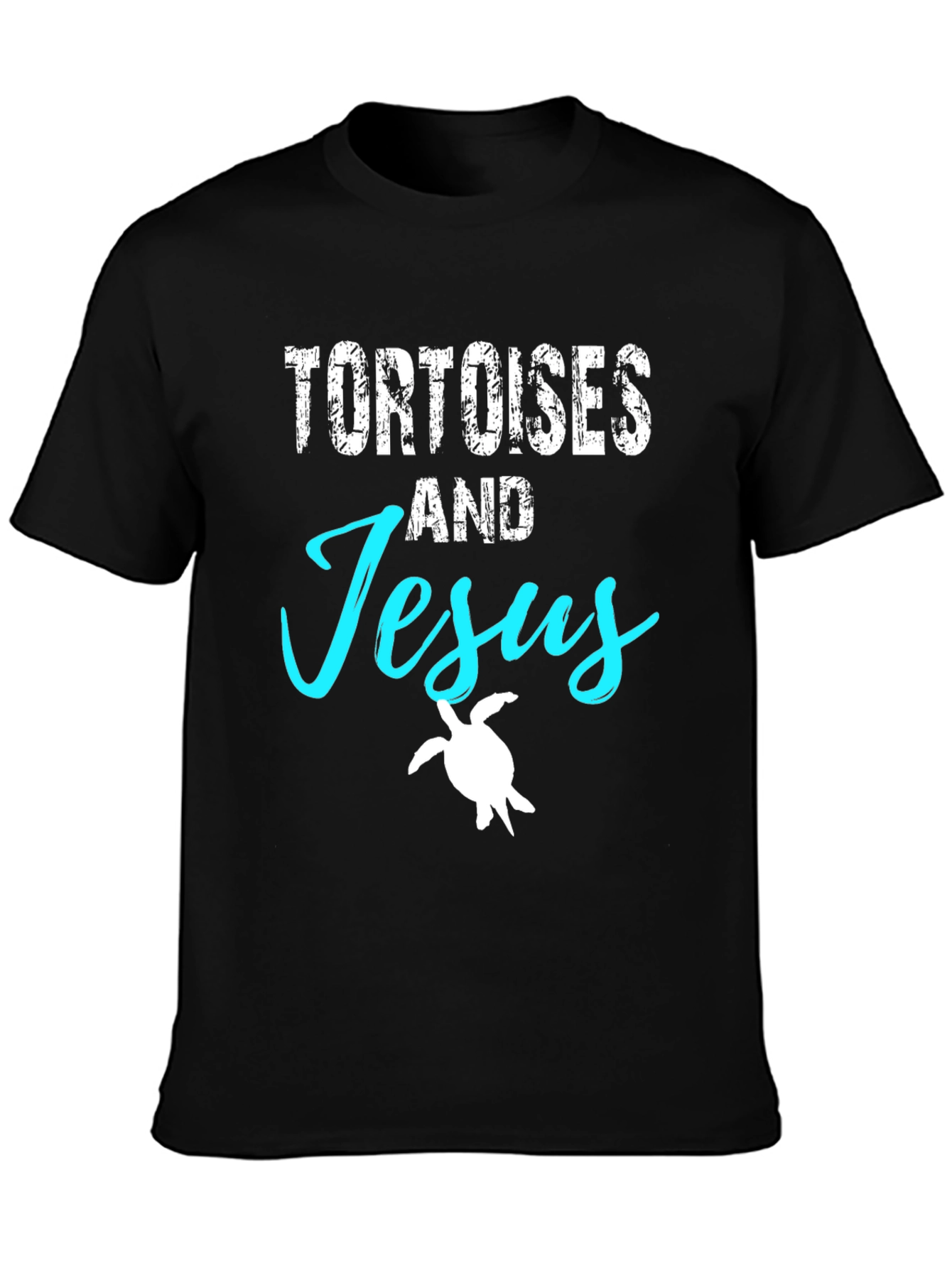 Tortoises and Jesus Graphic T-Shirt