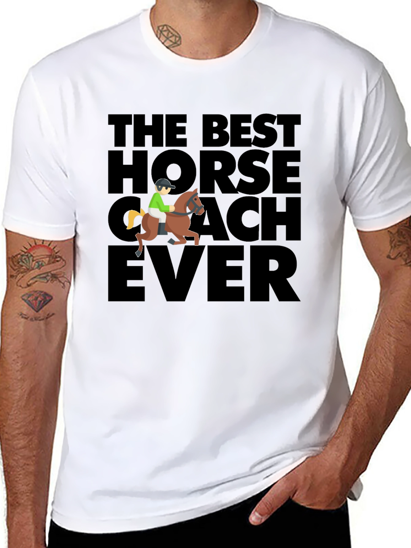 The Best Horse Coach Ever T-Shirt