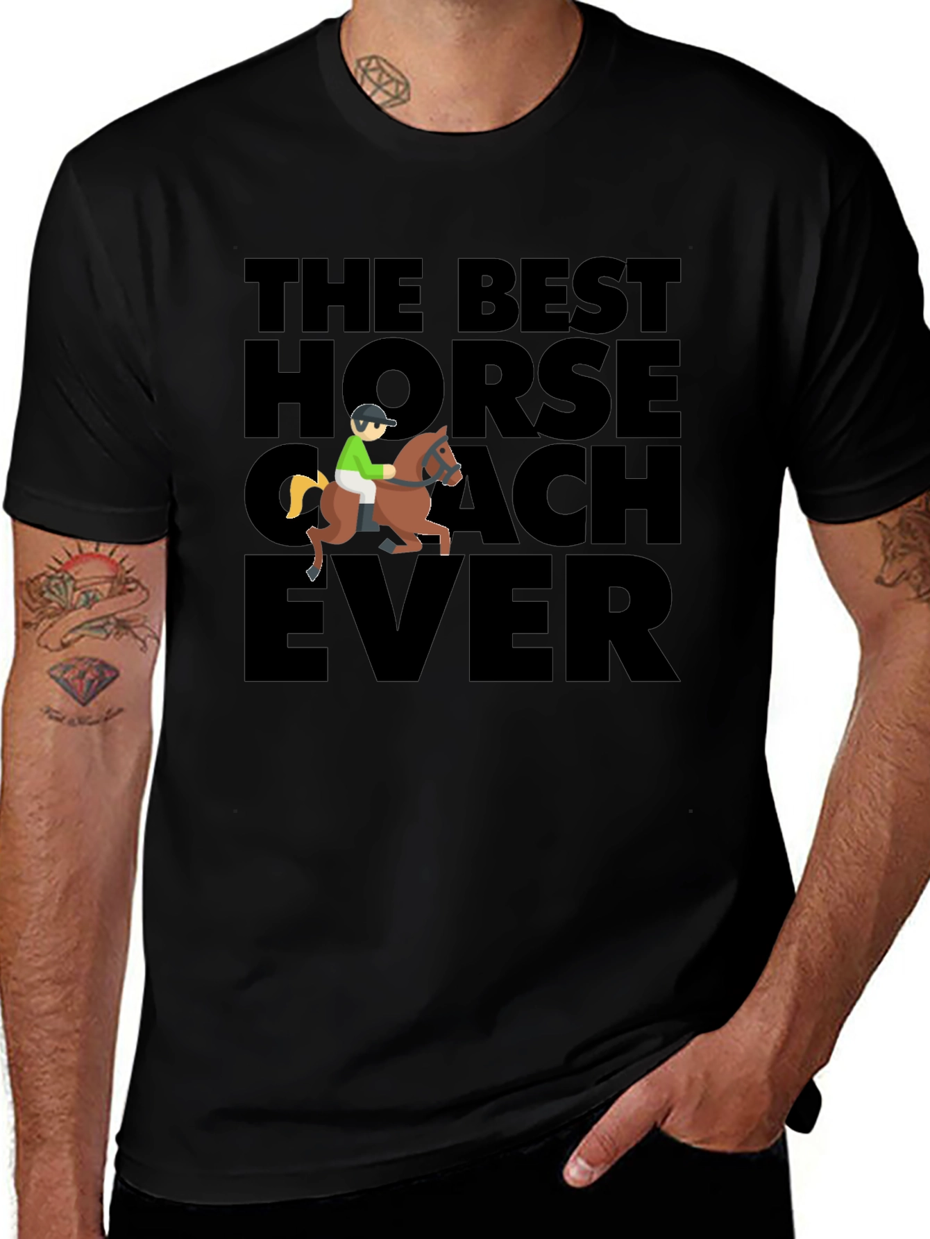 The Best Horse Coach Ever T-Shirt