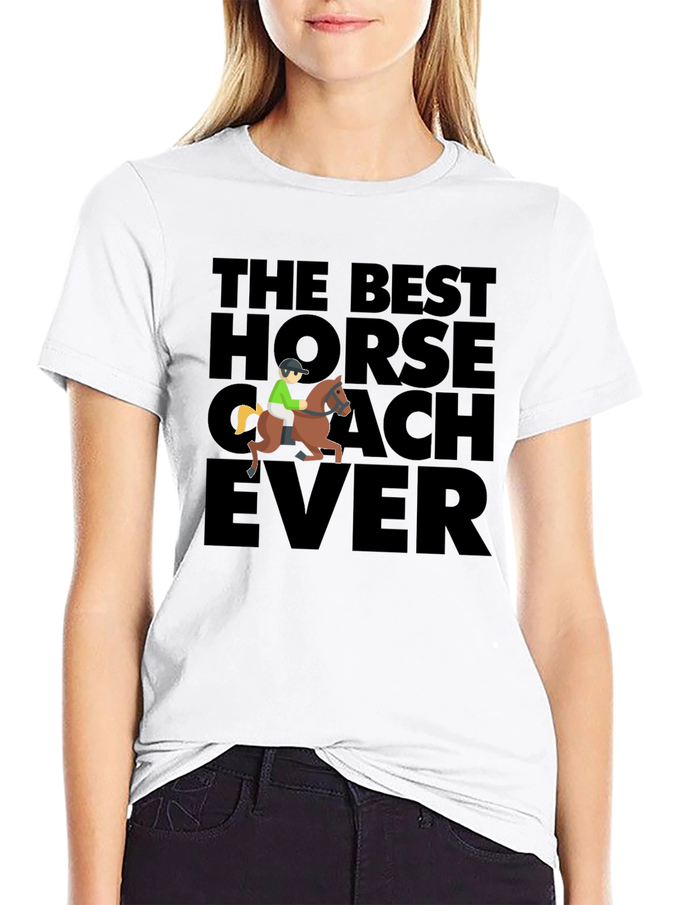 The Best Horse Coach Ever T-Shirt