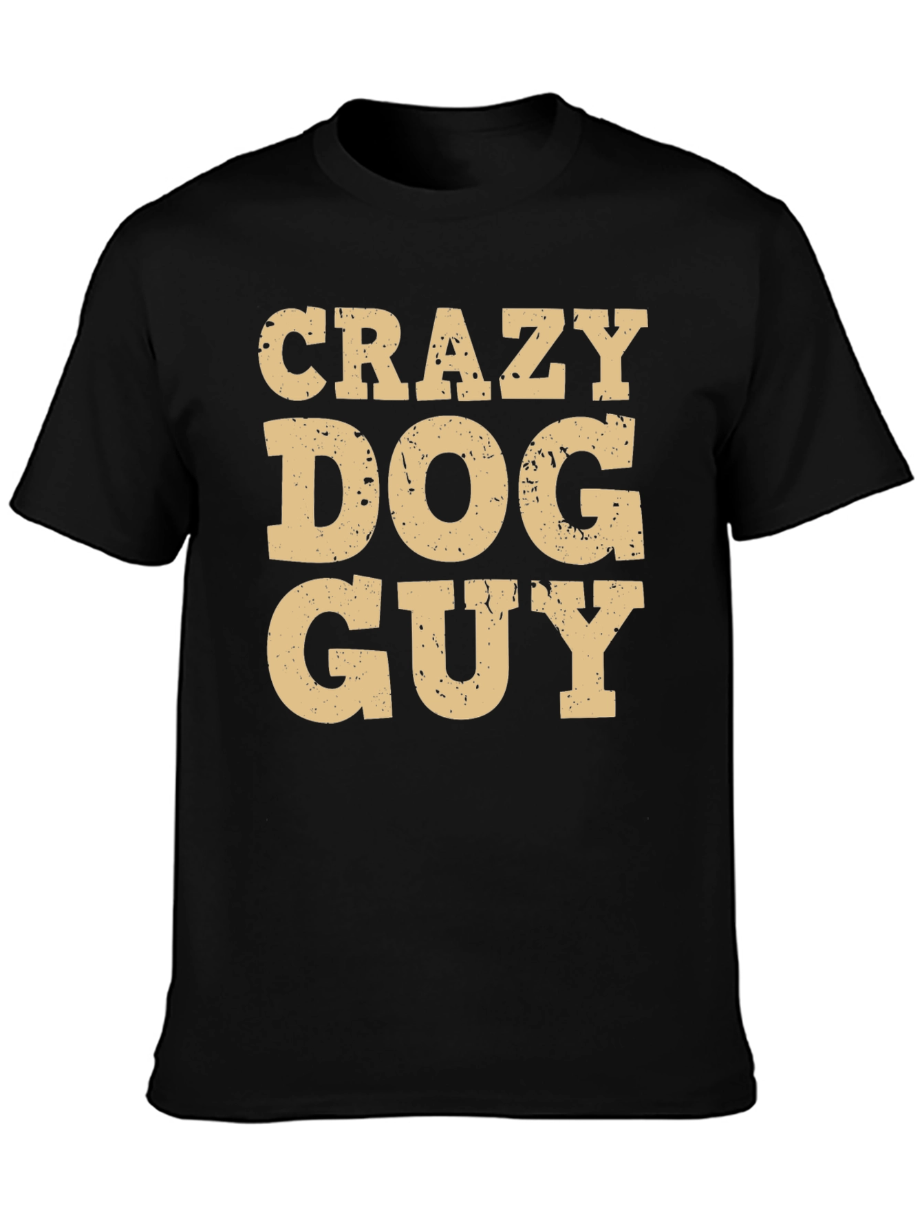 Crazy Dog Guy T-Shirt - Funny Pet Lover Tee