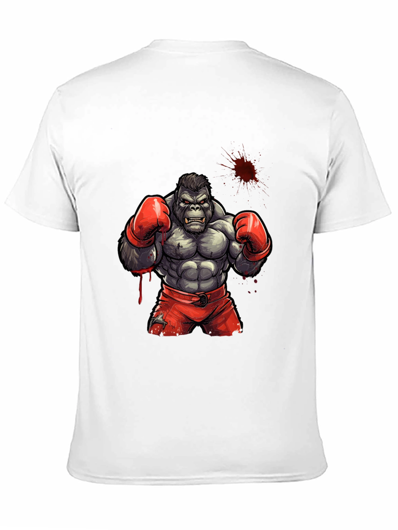 Gorilla Boxer Graphic Tee - Black