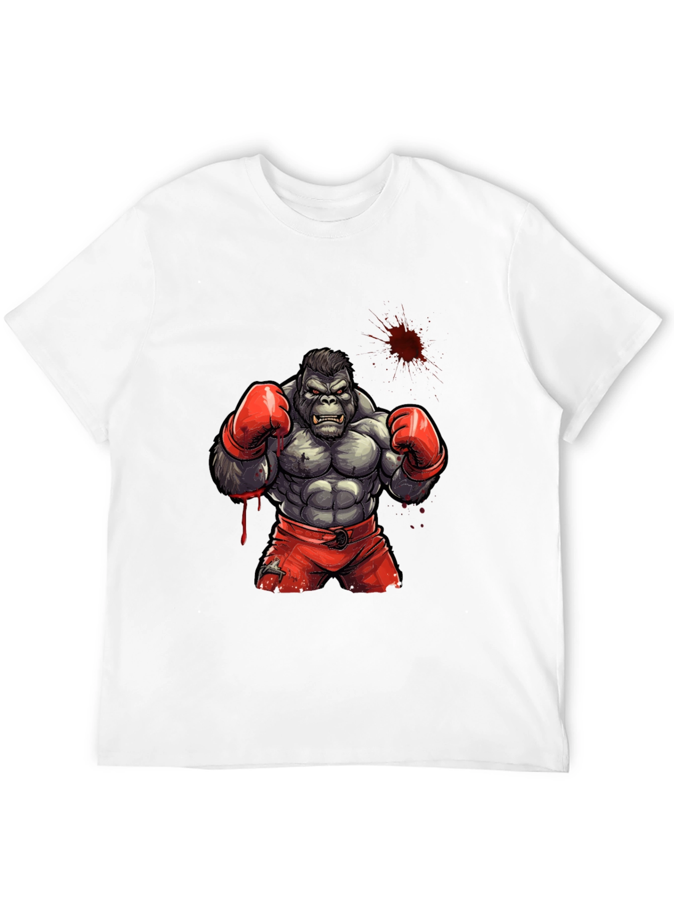 Gorilla Boxer Graphic Tee - Black