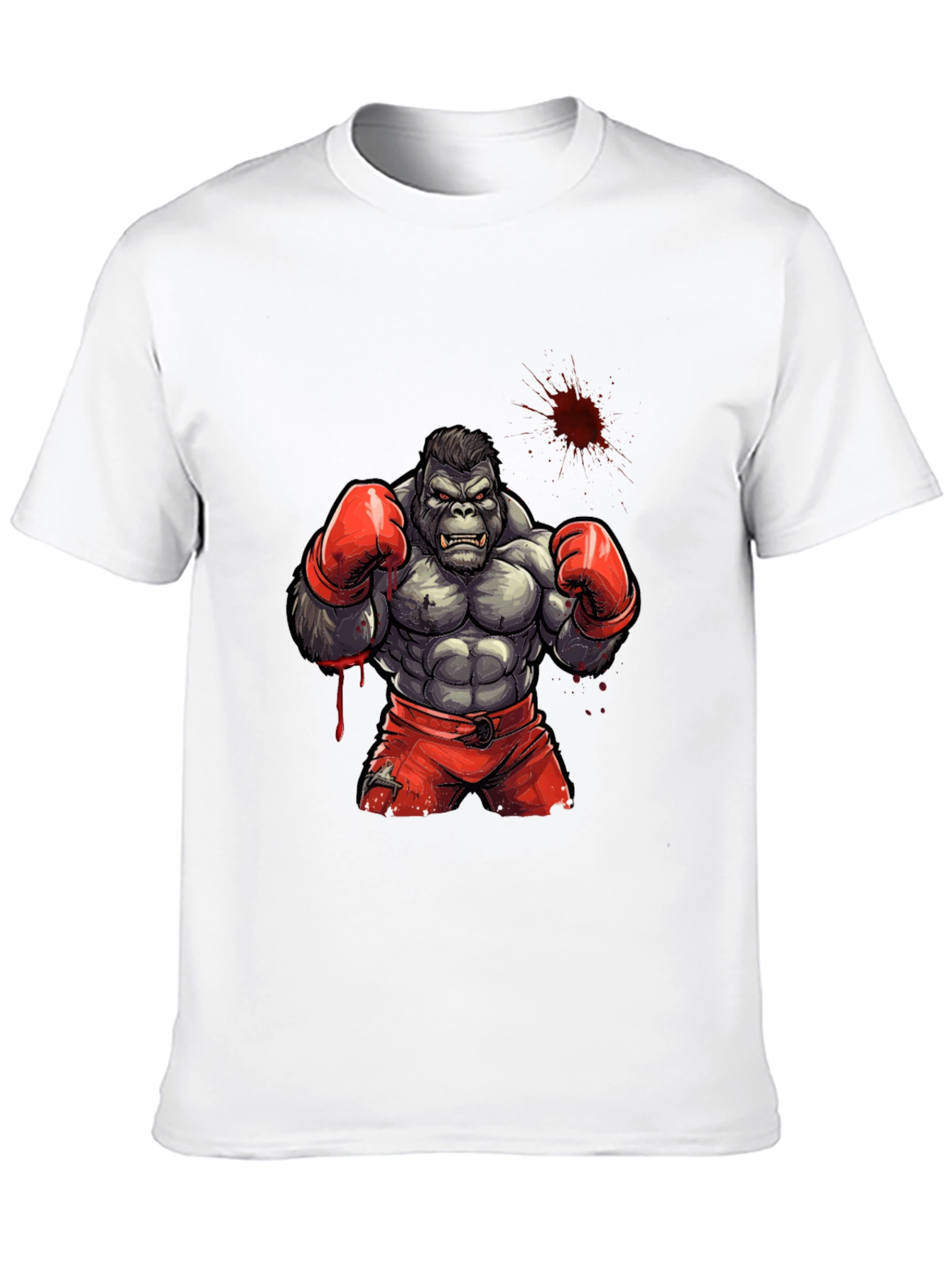 Gorilla Boxer Graphic Tee - Black