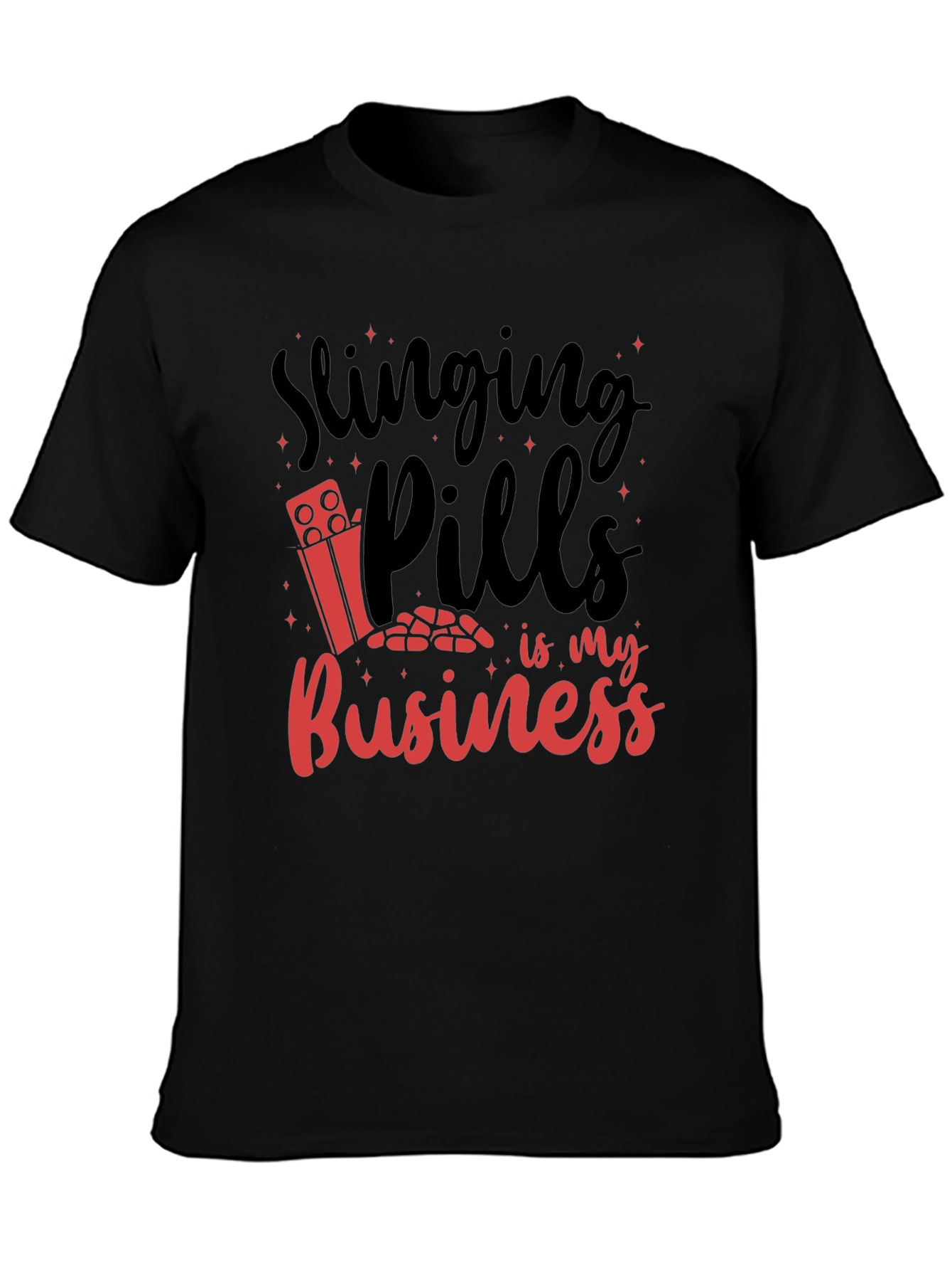 Slinging Pills Graphic Tee - Rx Humor T-Shirt