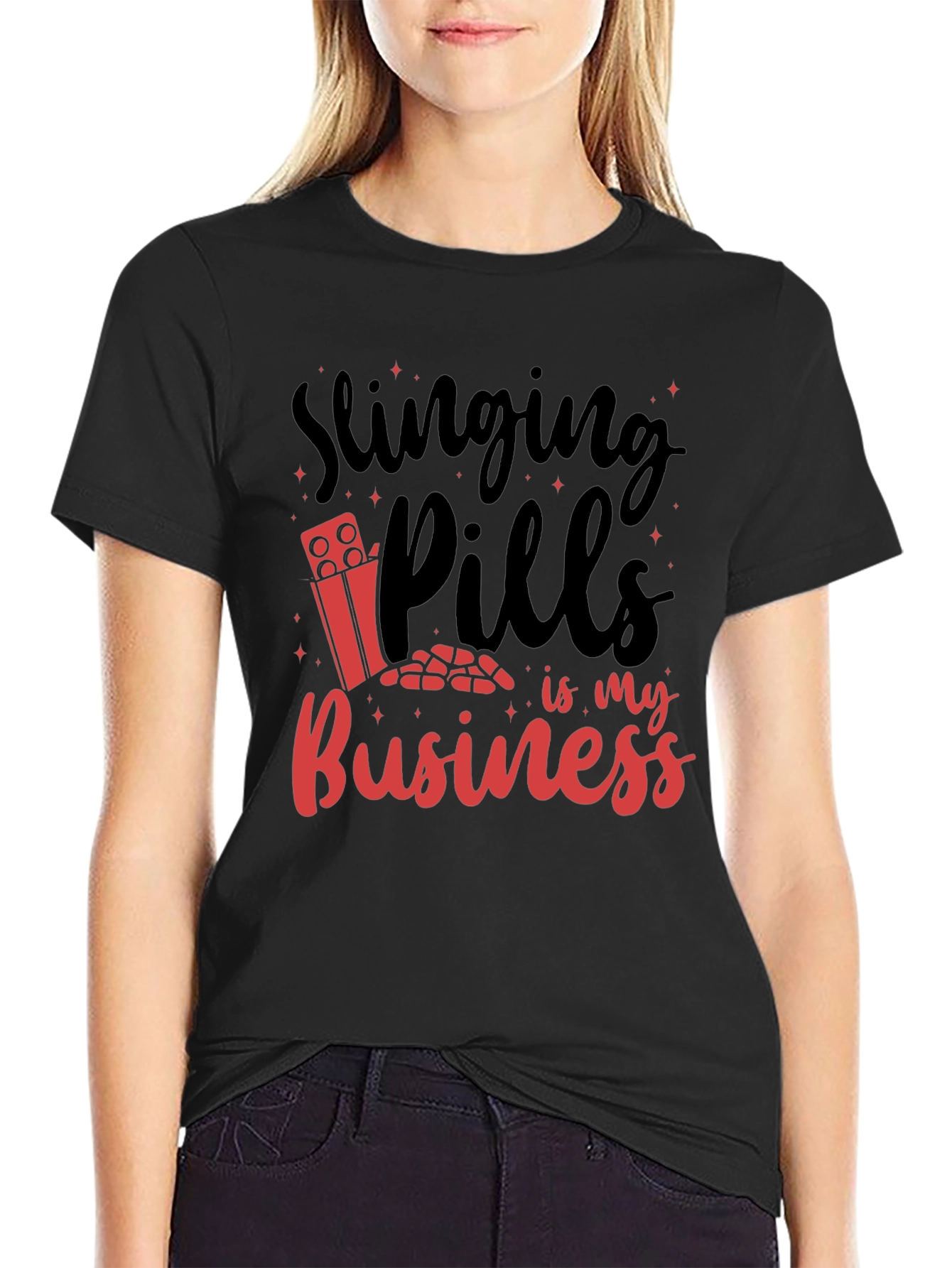 Slinging Pills Graphic Tee - Rx Humor T-Shirt