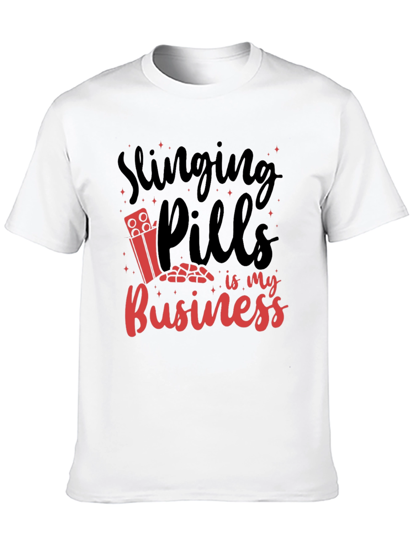 Slinging Pills Graphic Tee - Rx Humor T-Shirt