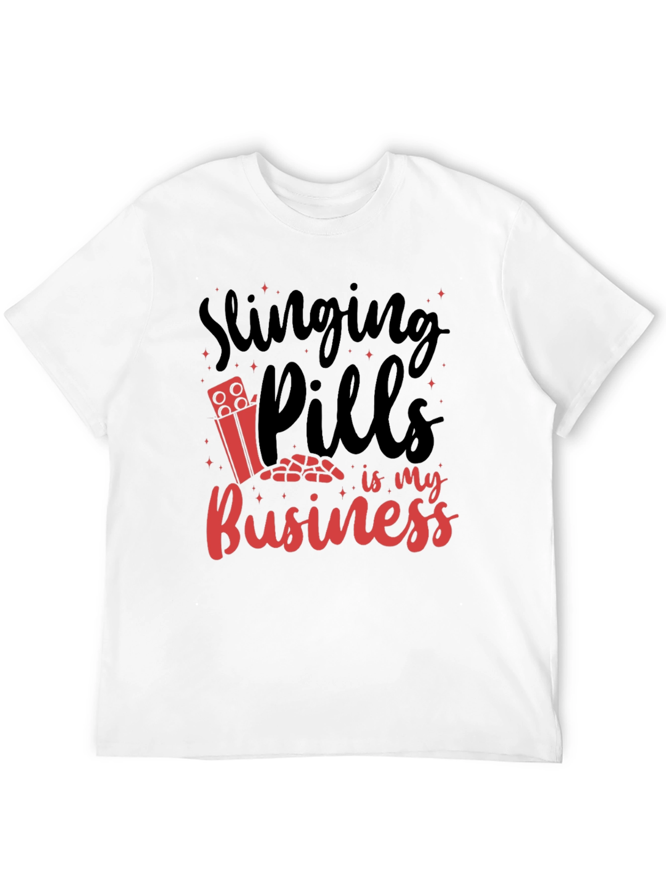 Slinging Pills Graphic Tee - Rx Humor T-Shirt