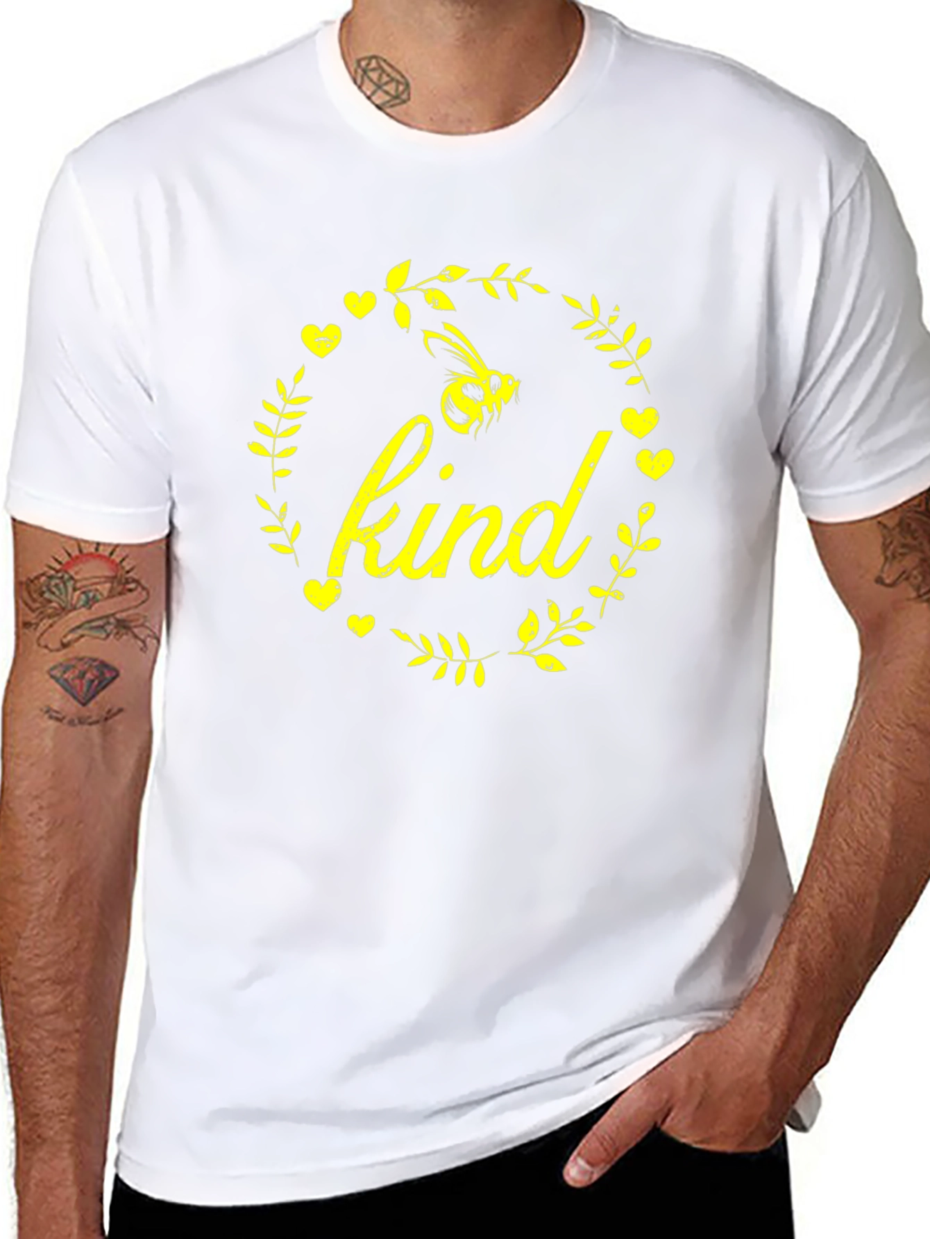 Bee Kind Graphic T-Shirt - Black