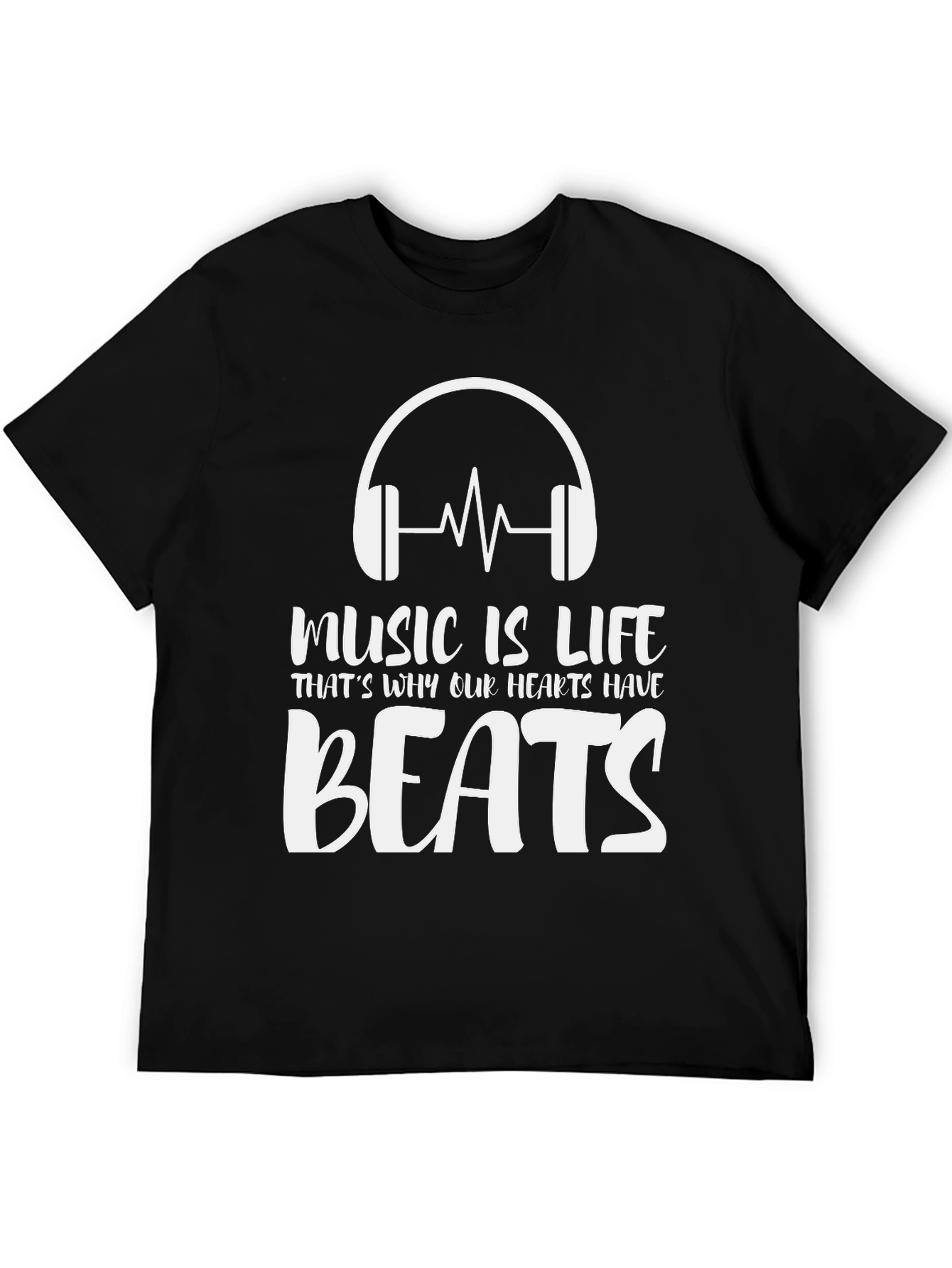 Music is Life Graphic Tee