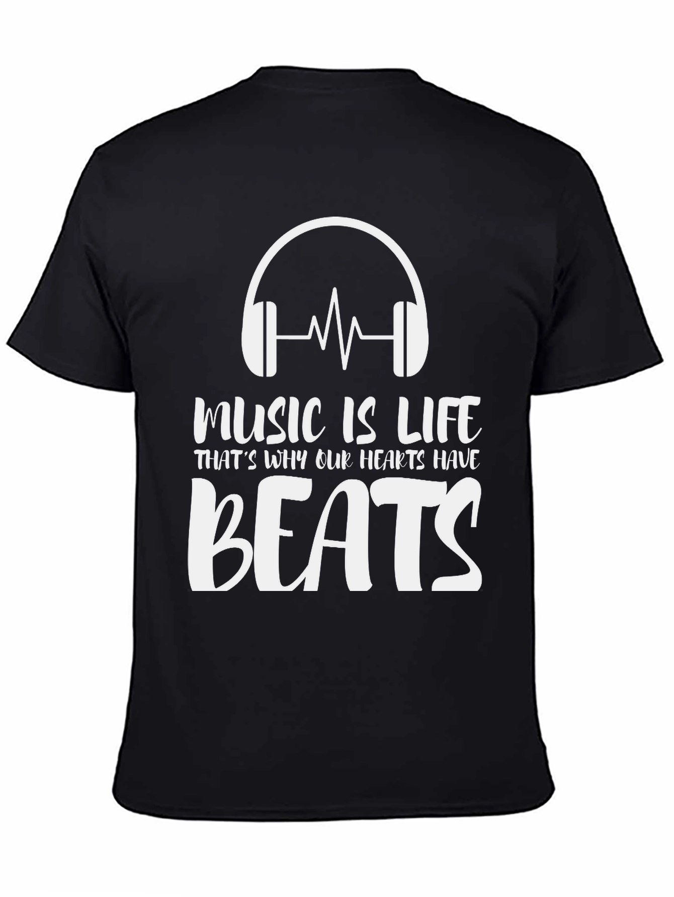 Music is Life Graphic Tee