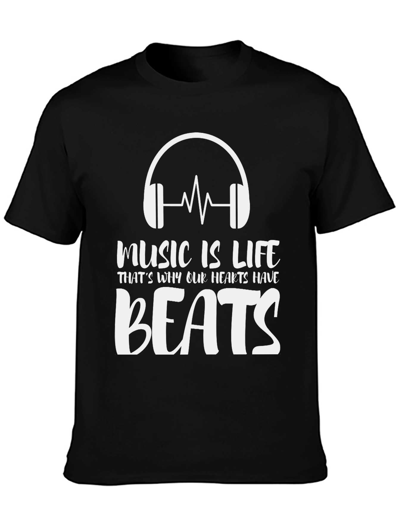 Music is Life Graphic Tee
