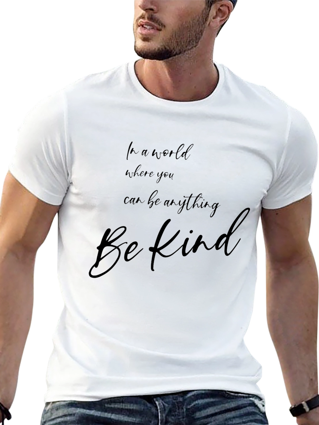 Be Kind Graphic T-Shirt - Soft Cotton Blend