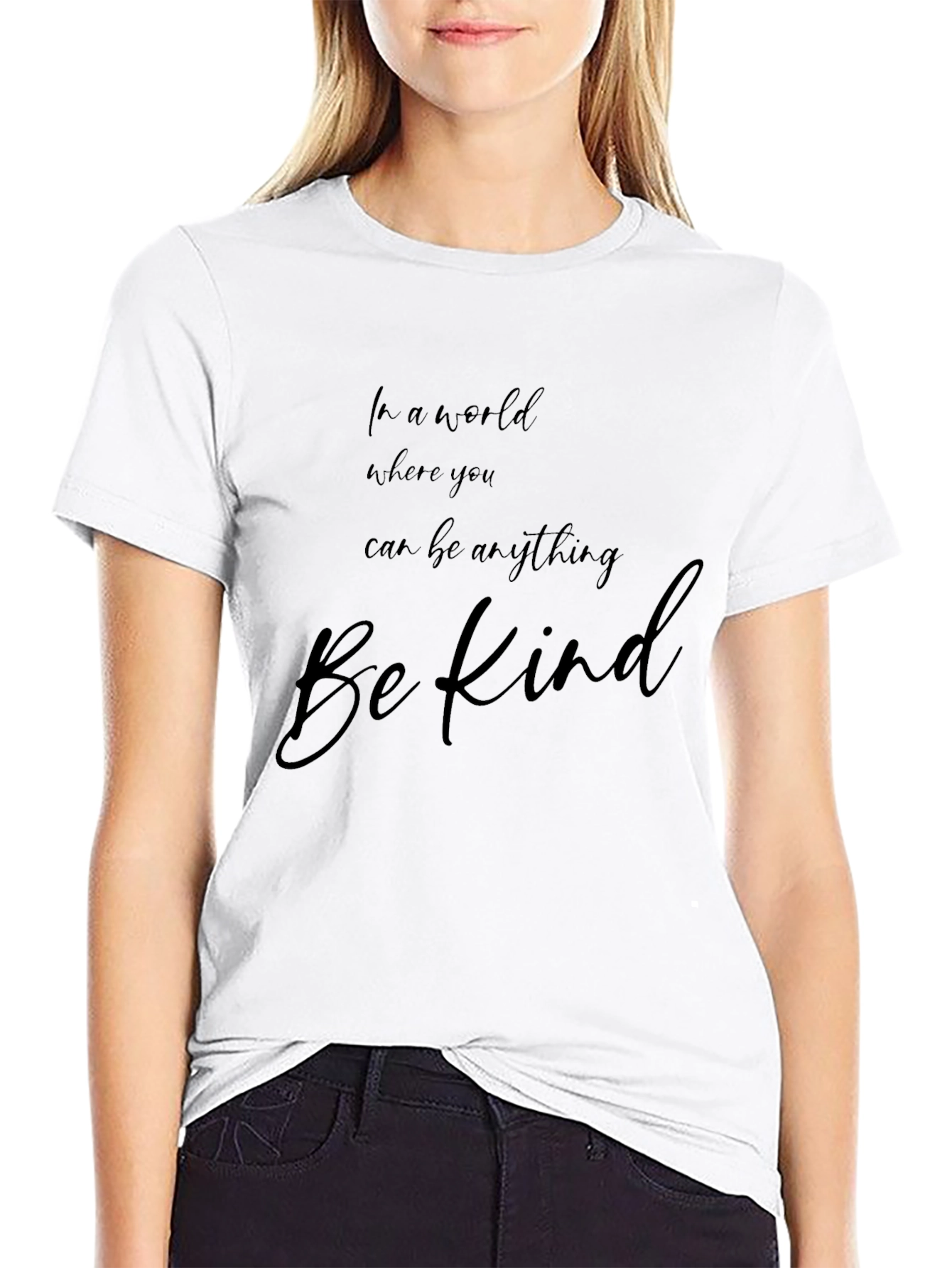 Be Kind Graphic T-Shirt - Soft Cotton Blend