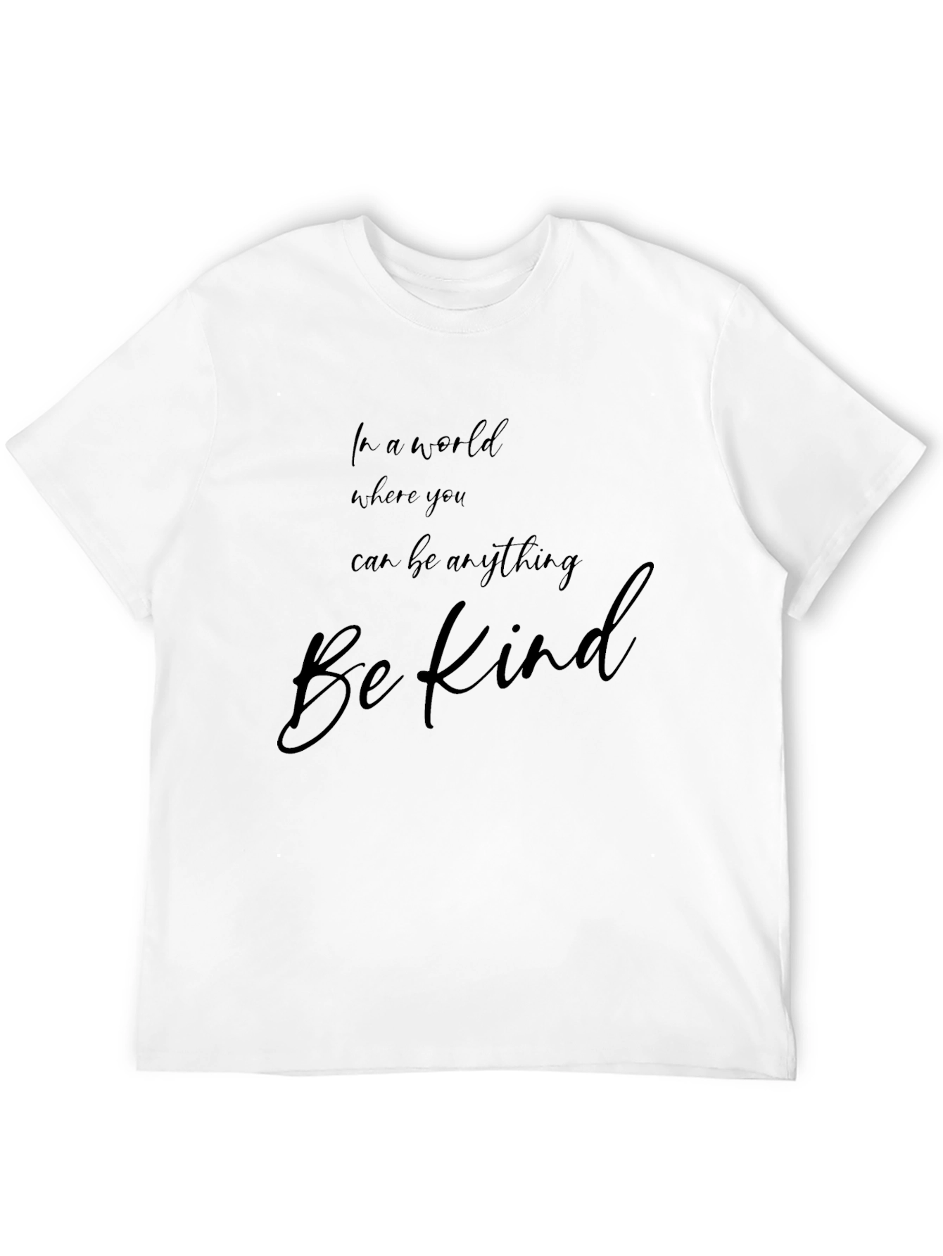 Be Kind Graphic T-Shirt - Soft Cotton Blend