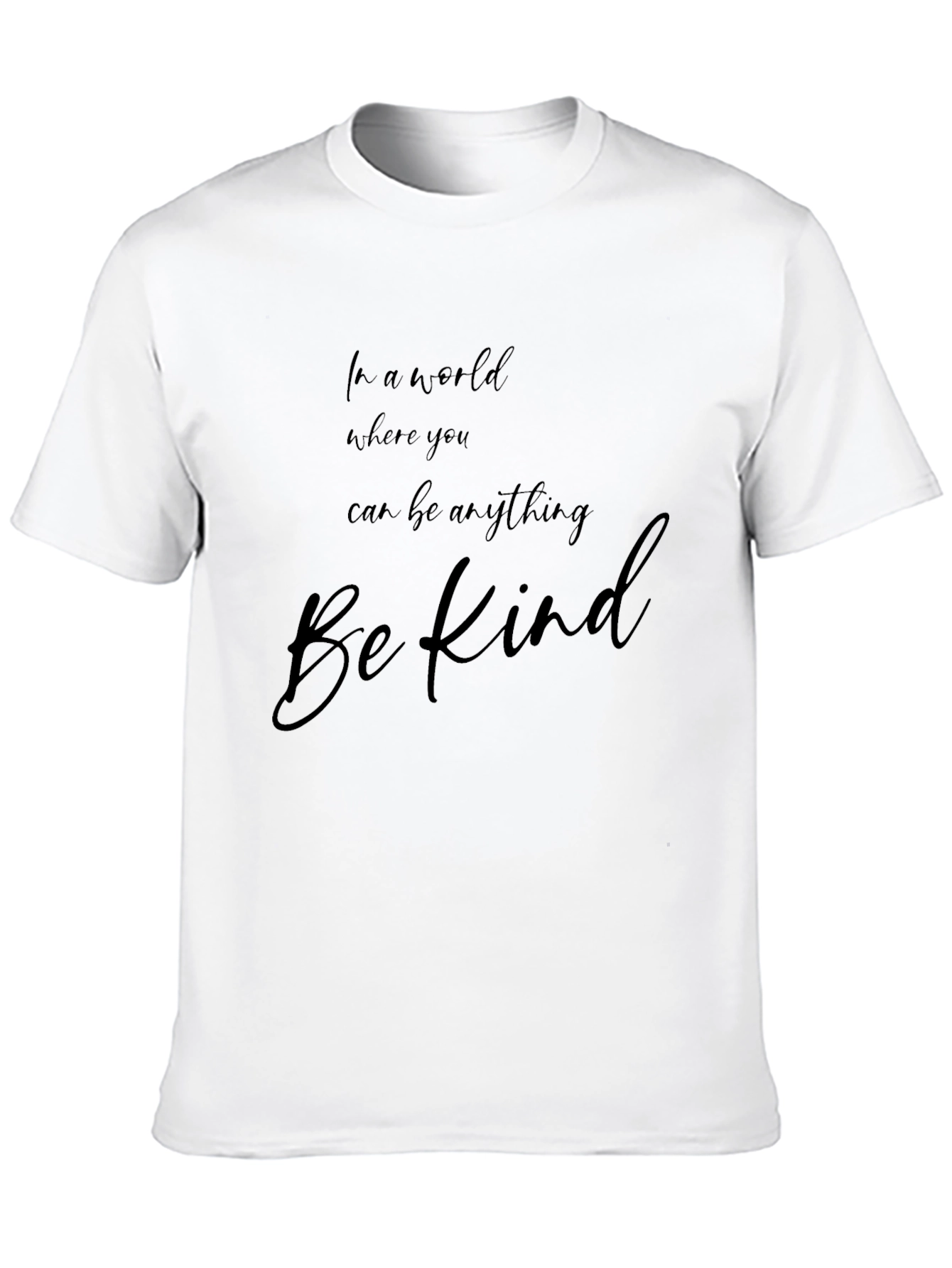 Be Kind Graphic T-Shirt - Soft Cotton Blend
