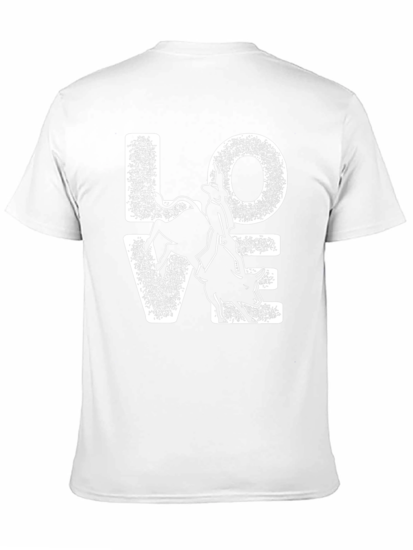 Love Rodeo Bull Riding Graphic Tee