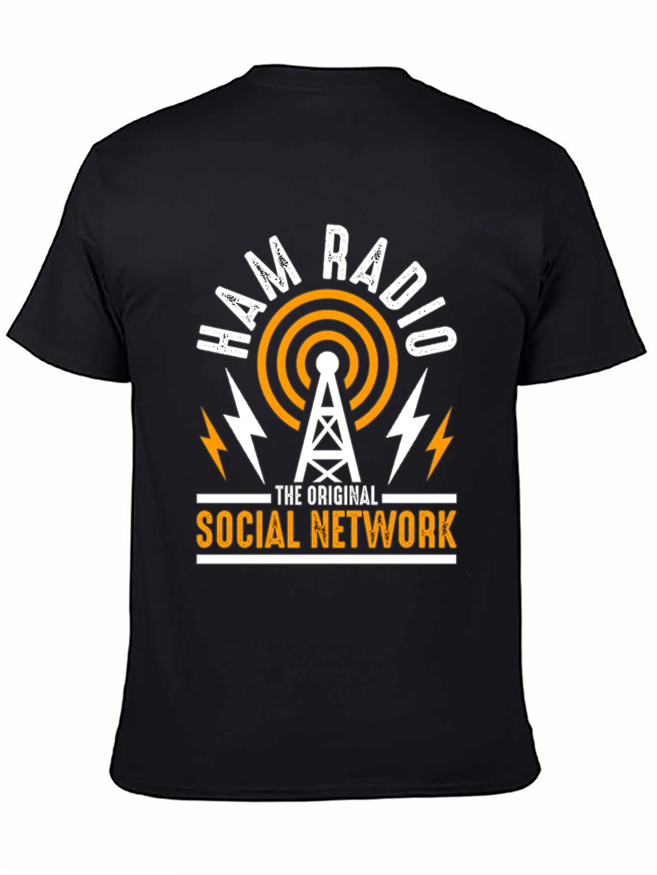 Ham Radio Original Social Network Graphic T-Shirt