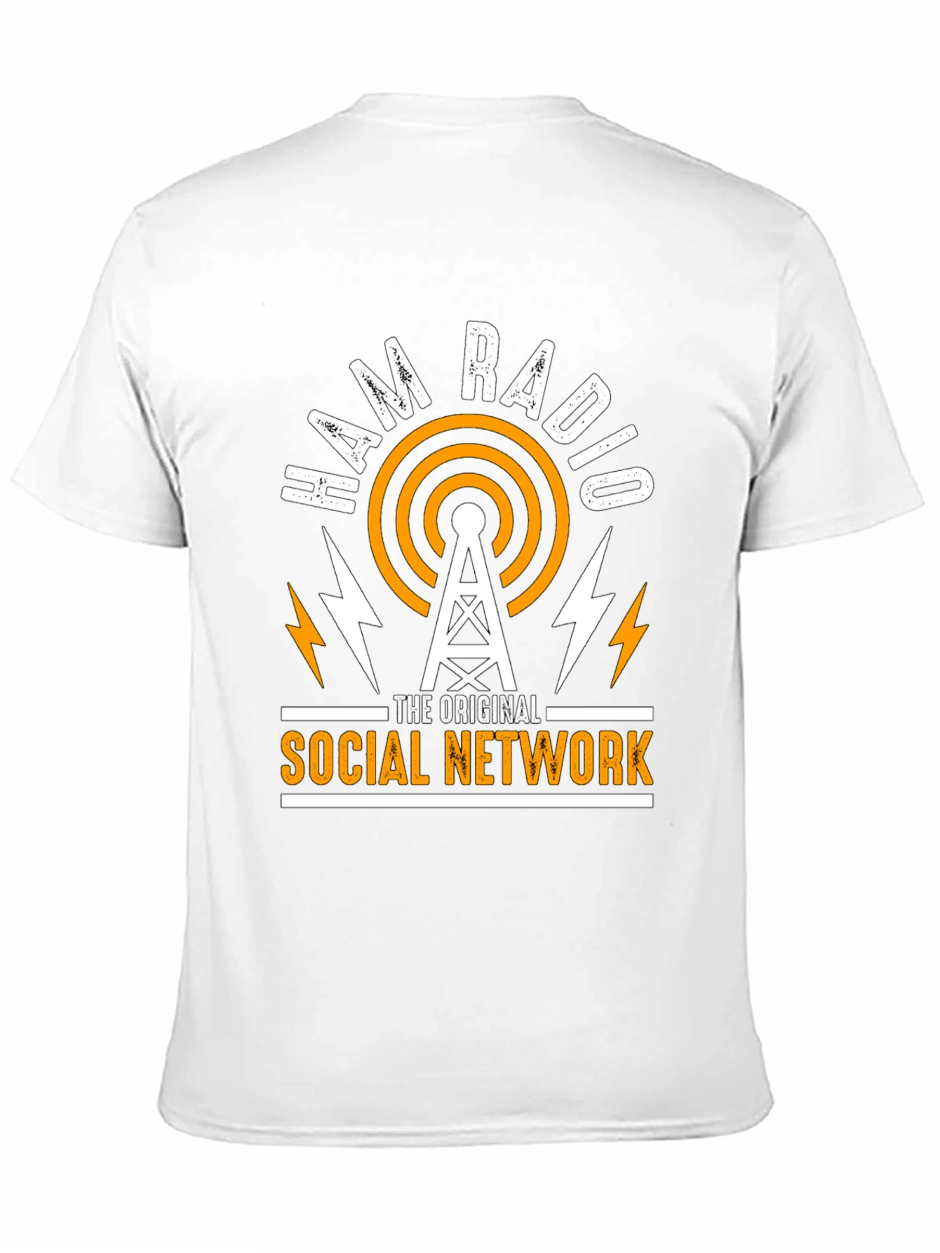 Ham Radio Original Social Network Graphic T-Shirt