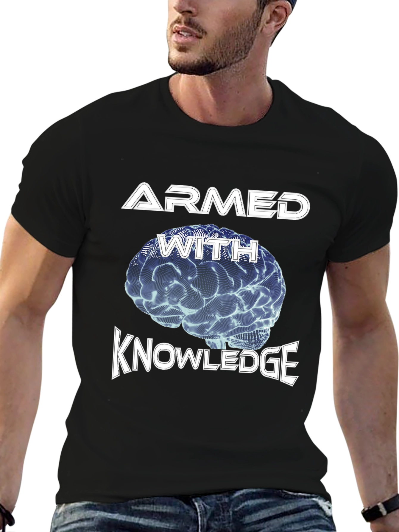 Armed With Knowledge Graphic Tee