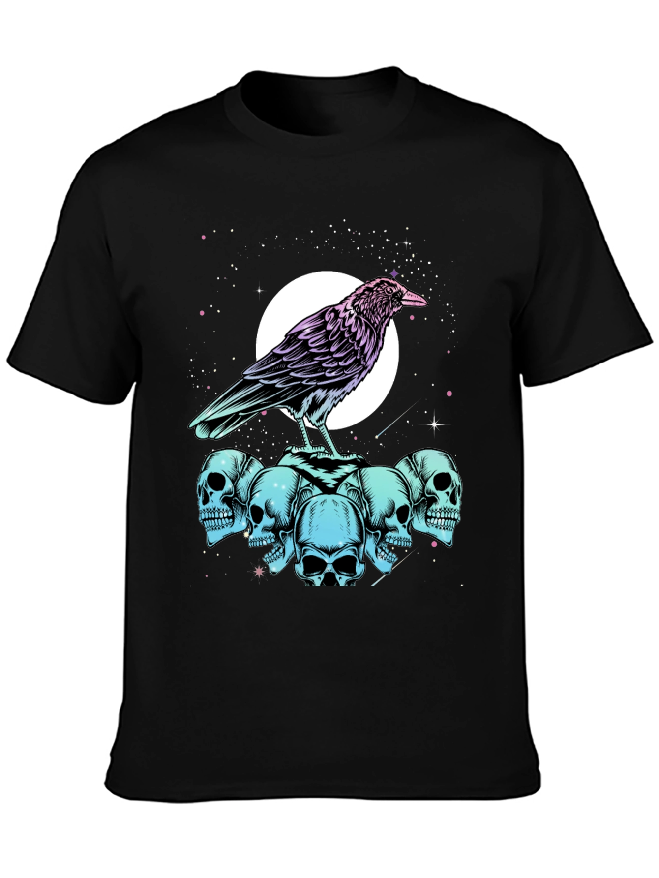 Raven and Skull Graphic Tee