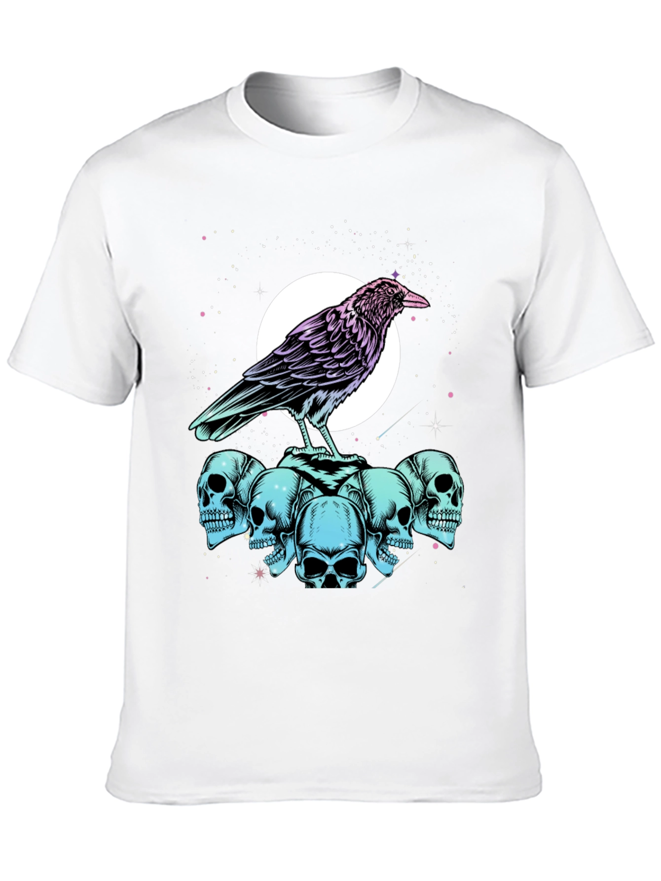Raven and Skull Graphic Tee