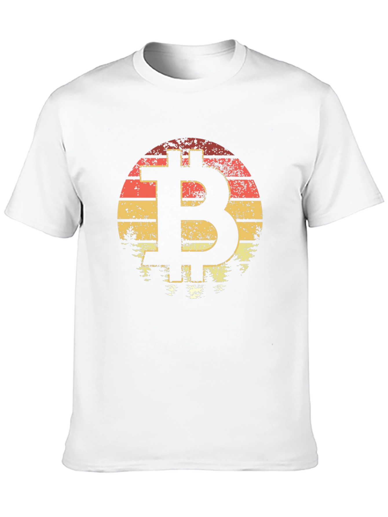 Bitcoin Sunset T-Shirt - Crypto Tee