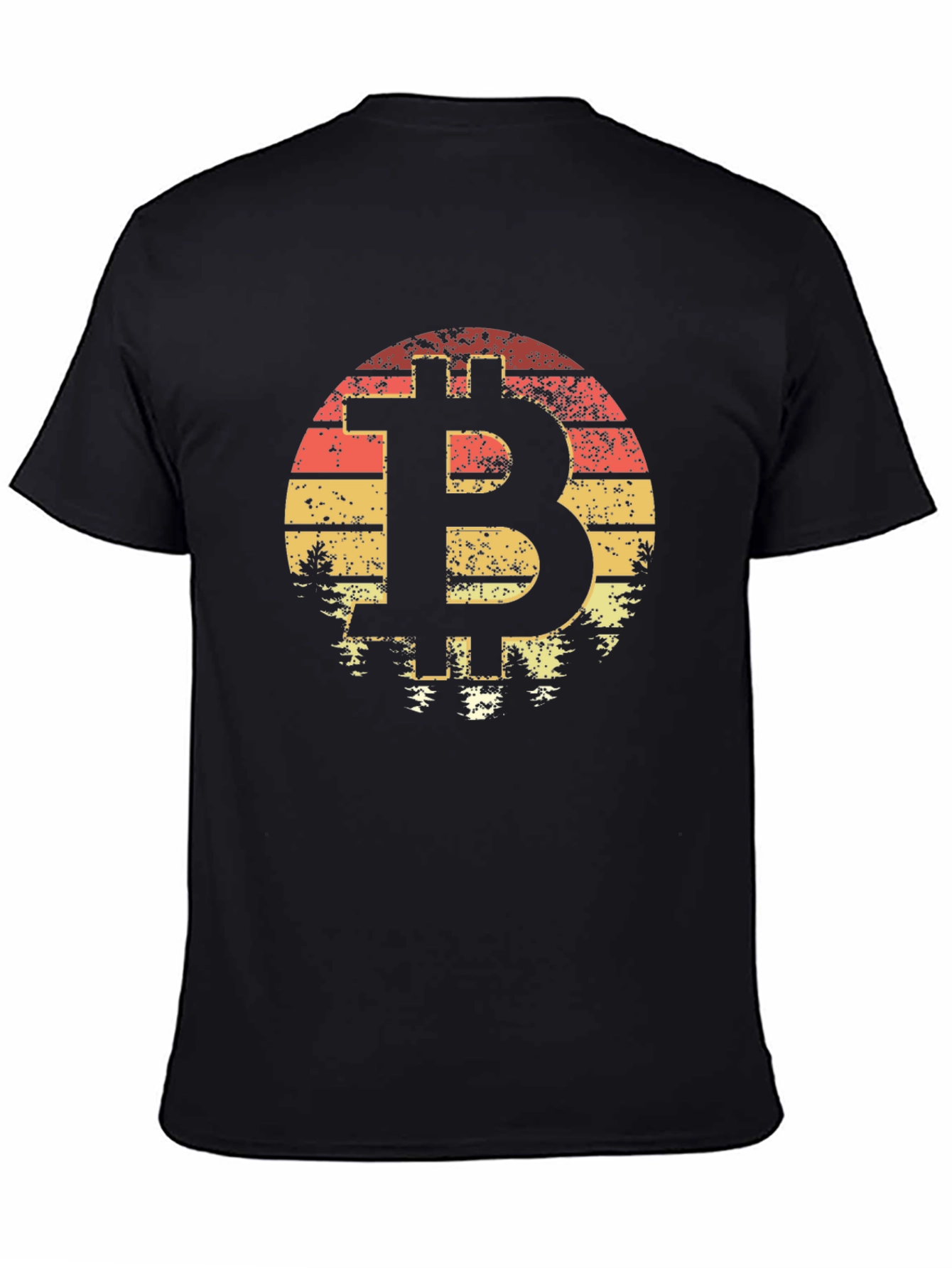 Bitcoin Sunset T-Shirt - Crypto Tee