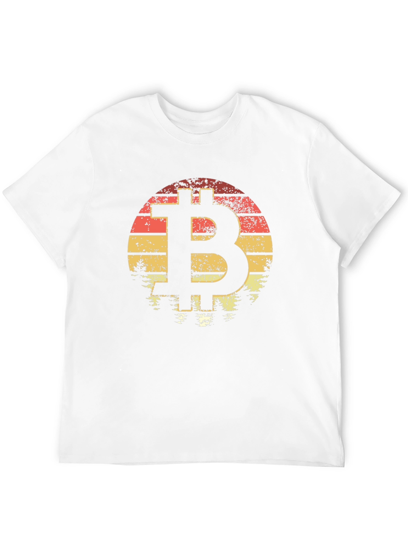 Bitcoin Sunset T-Shirt - Crypto Tee