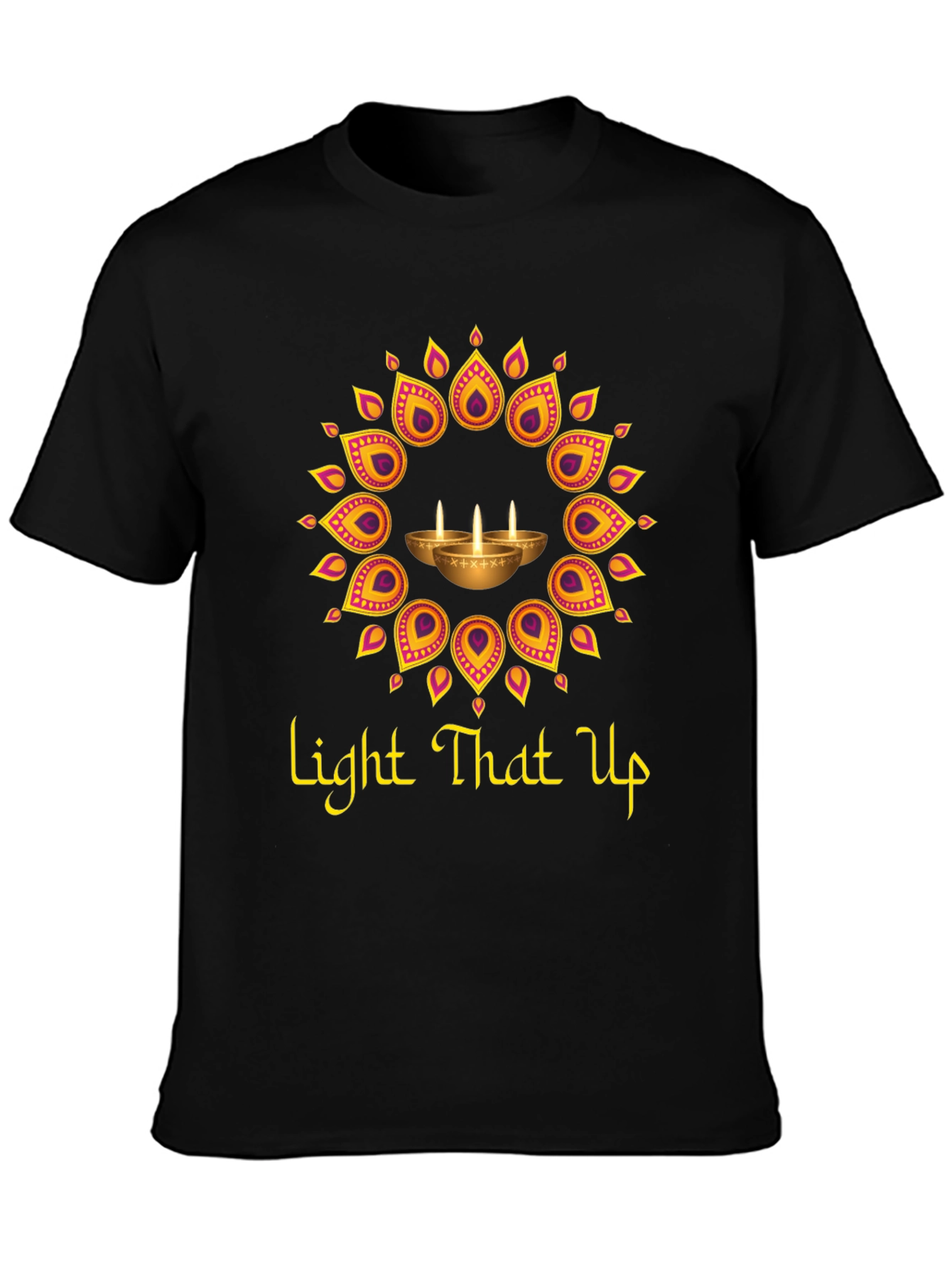 Light That Up Diwali T-Shirt