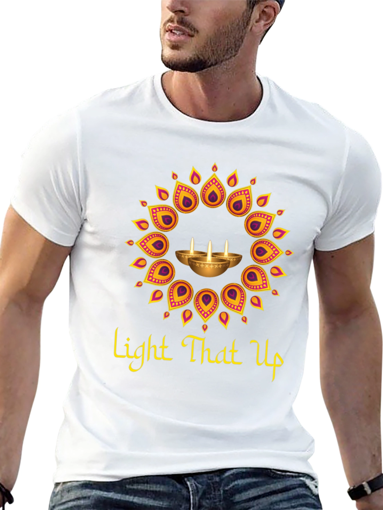 Light That Up Diwali T-Shirt