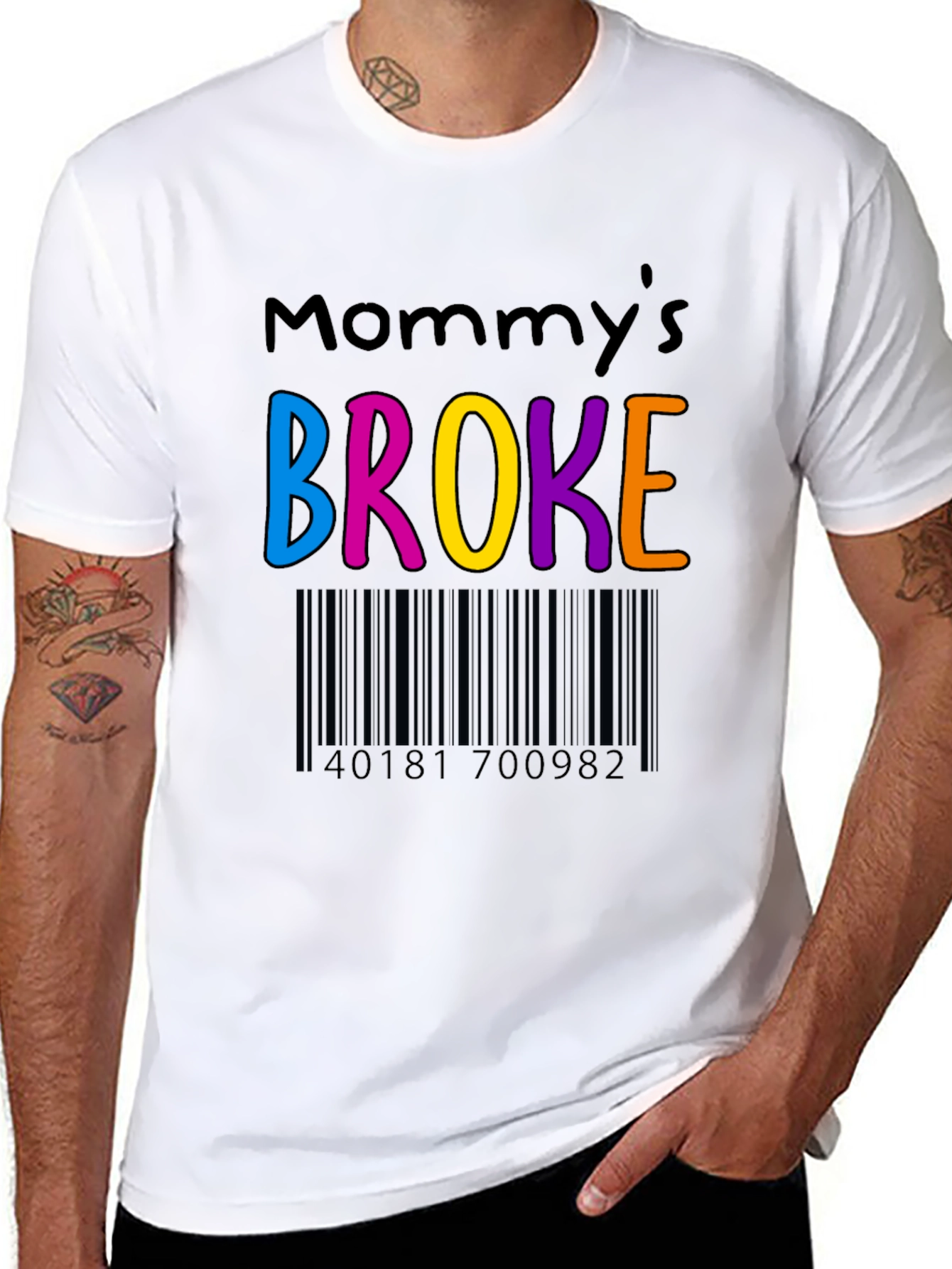 Mommys Broke Funny T-Shirt