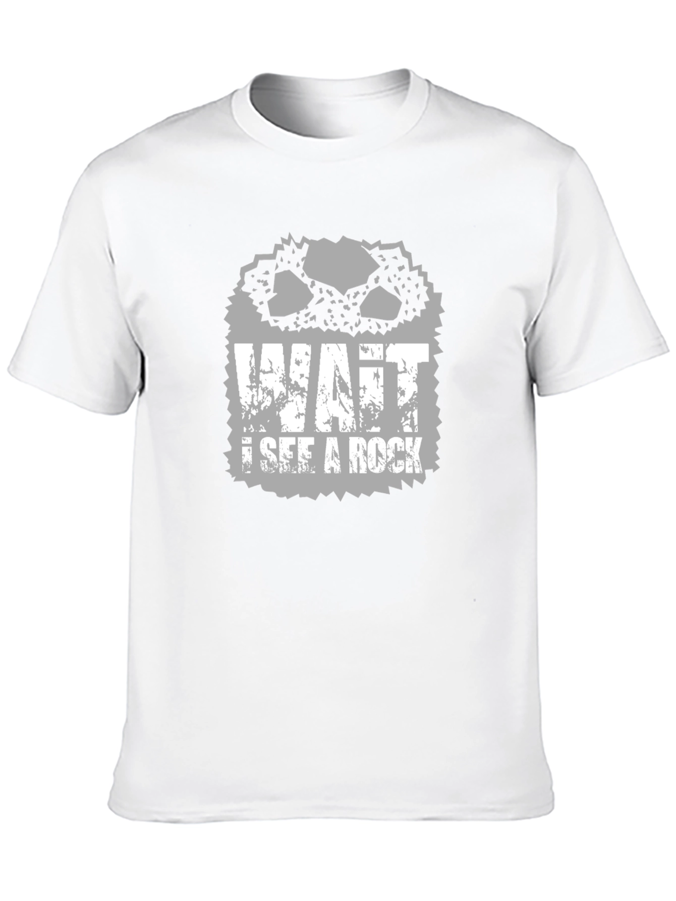 Wait I See A Rock T-Shirt - Black