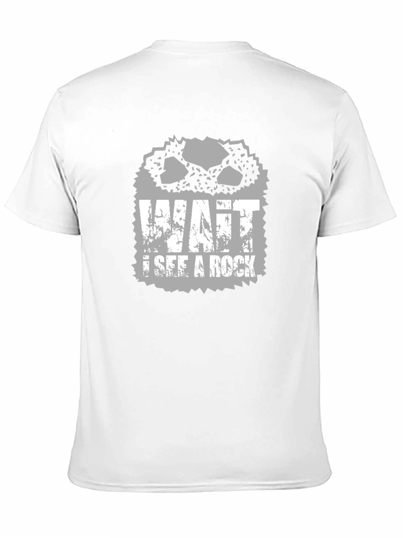 Wait I See A Rock T-Shirt - Black