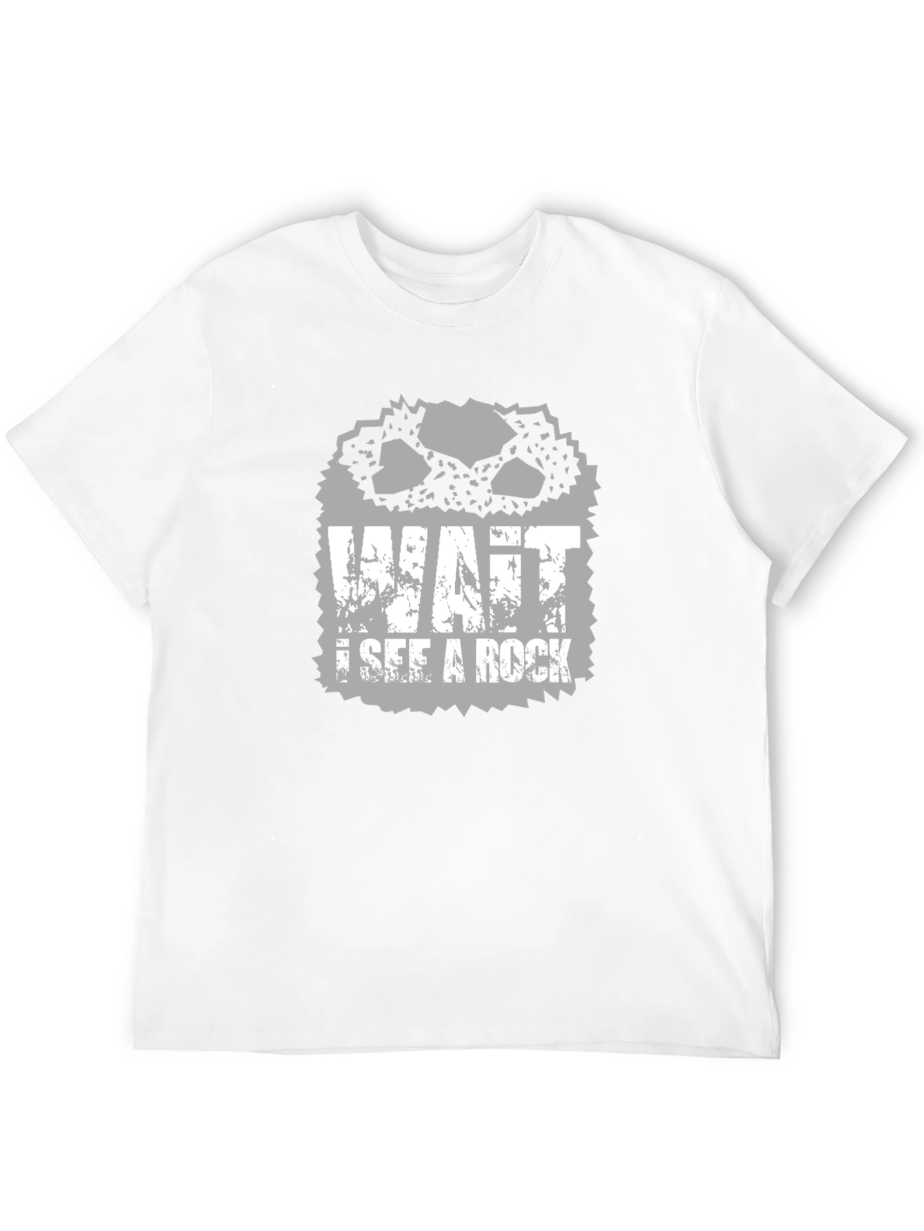 Wait I See A Rock T-Shirt - Black
