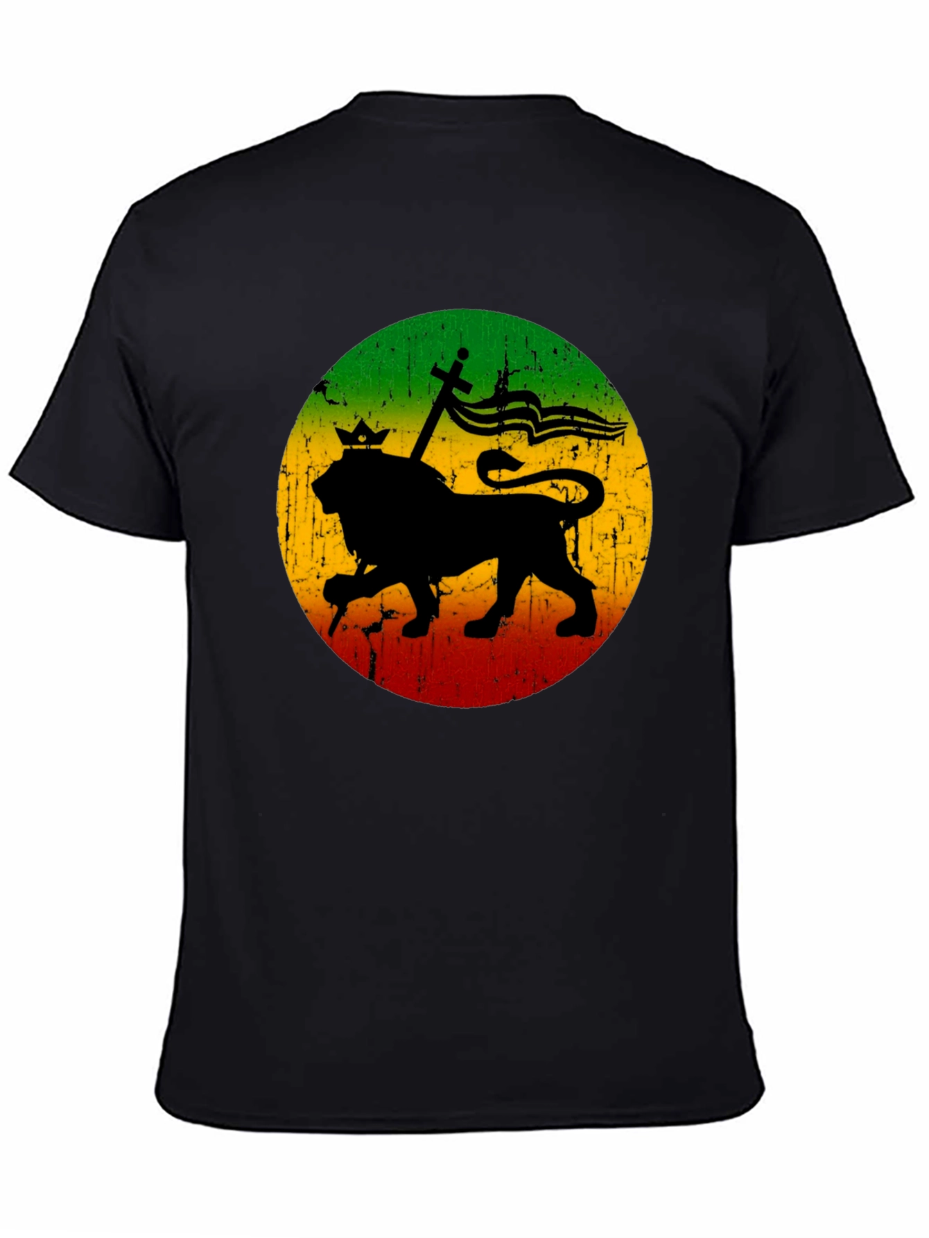 Rasta Lion T-Shirt - Reggae Inspired Graphic Tee