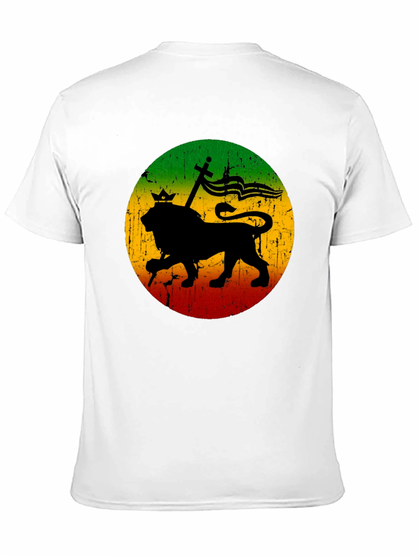 Rasta Lion T-Shirt - Reggae Inspired Graphic Tee