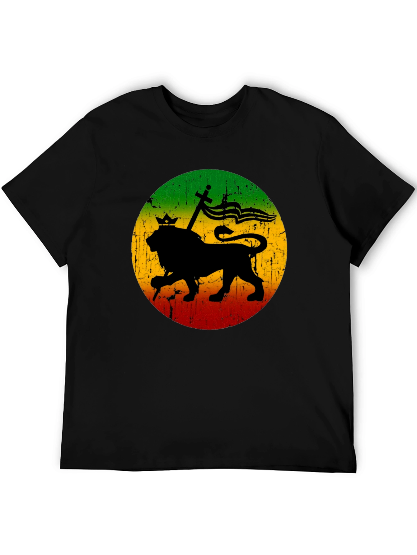Rasta Lion T-Shirt - Reggae Inspired Graphic Tee