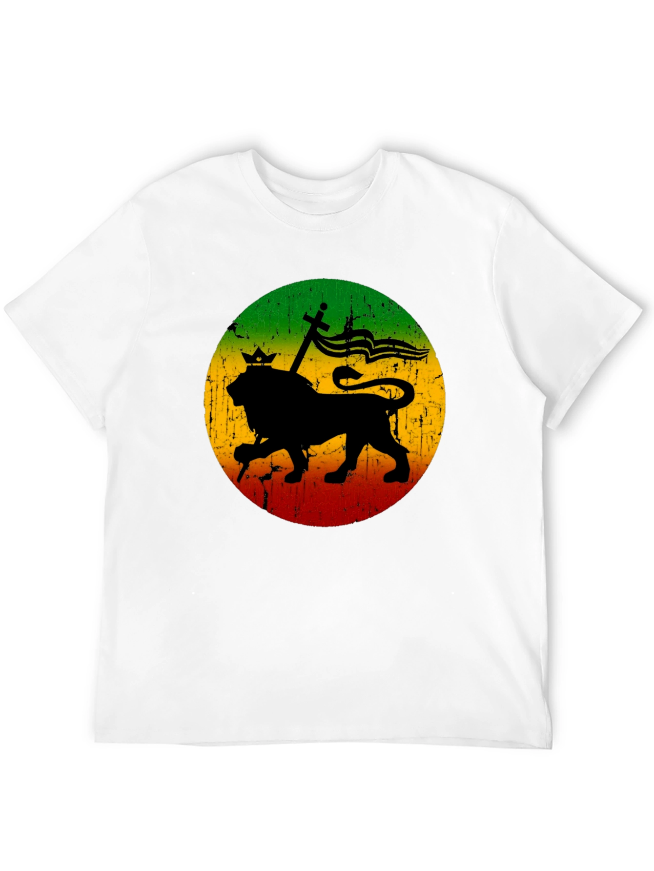 Rasta Lion T-Shirt - Reggae Inspired Graphic Tee