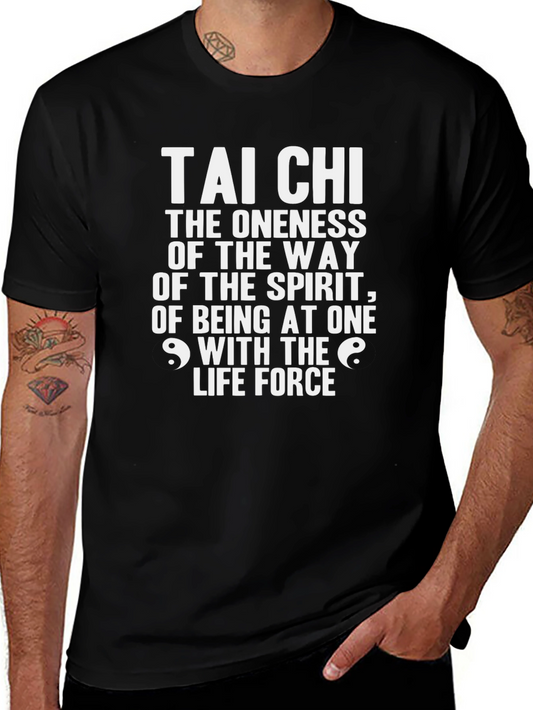 Tai Chi T-Shirt - Oneness of Spirit and Life Force