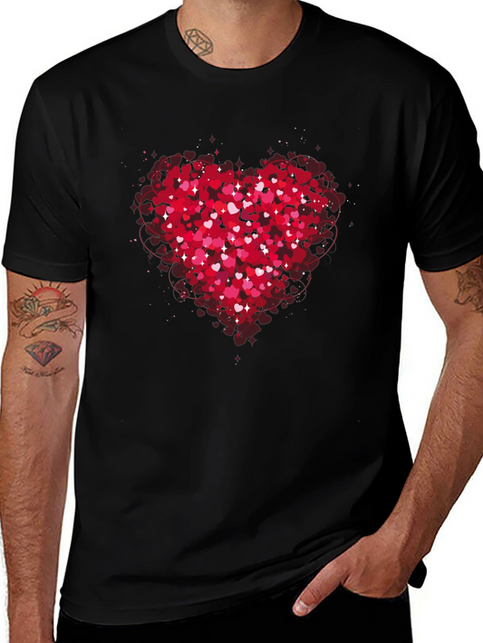 Heart of Hearts Graphic Tee - Black