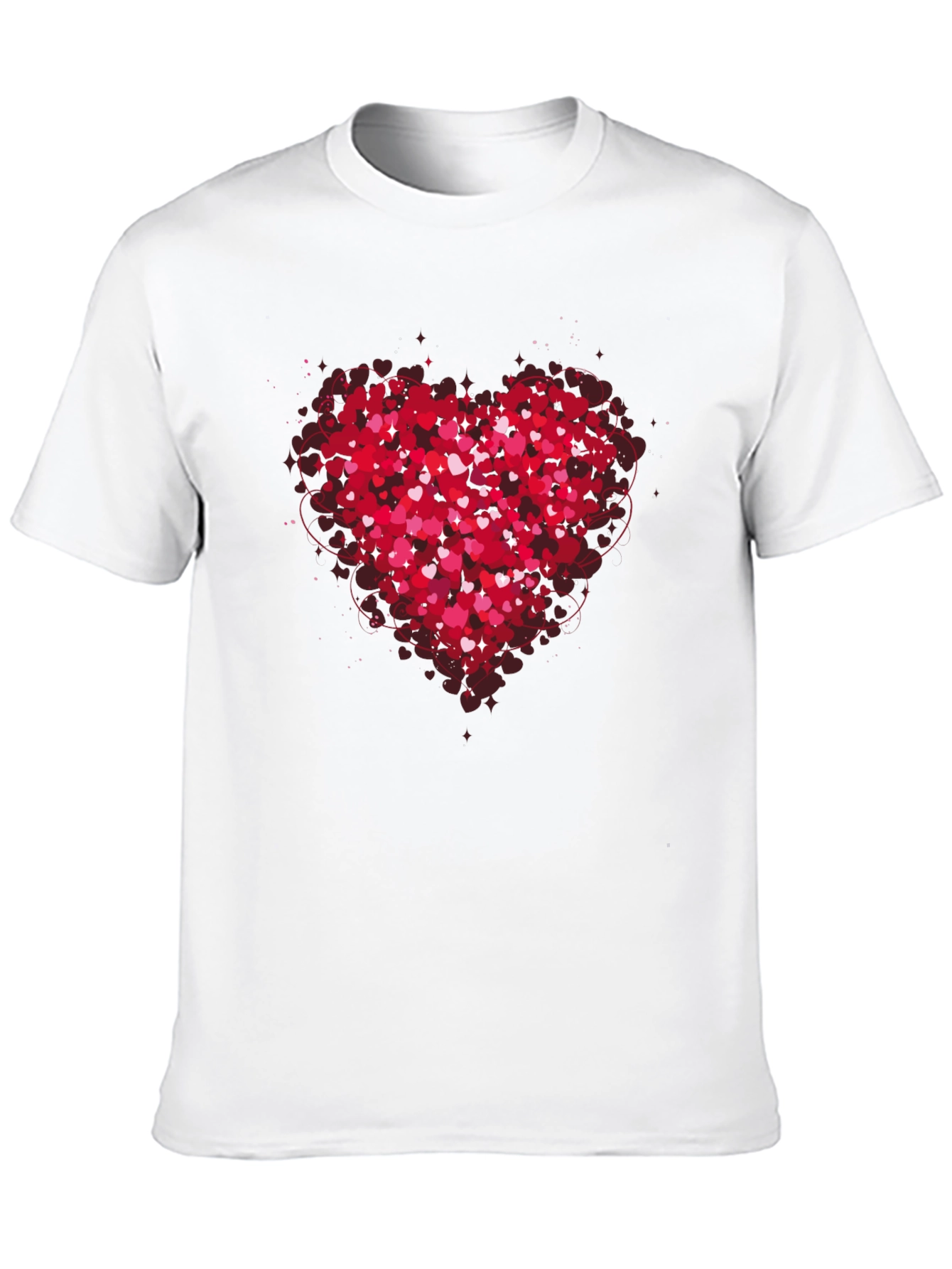 Heart of Hearts Graphic Tee - Black